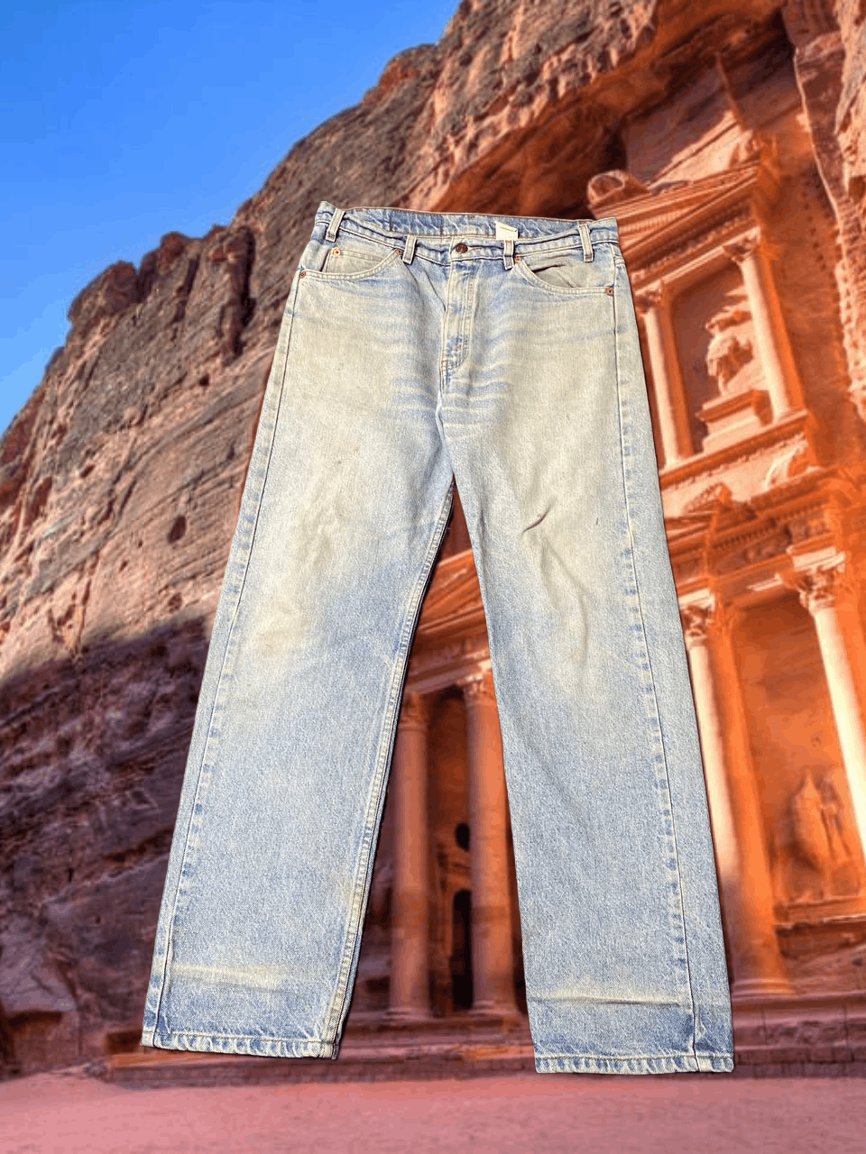 Levi's Distressed Jeans vintage Levi's 505 Y2K streetwear w34 Size US 34 / EU 50 - 1 Thumbnail