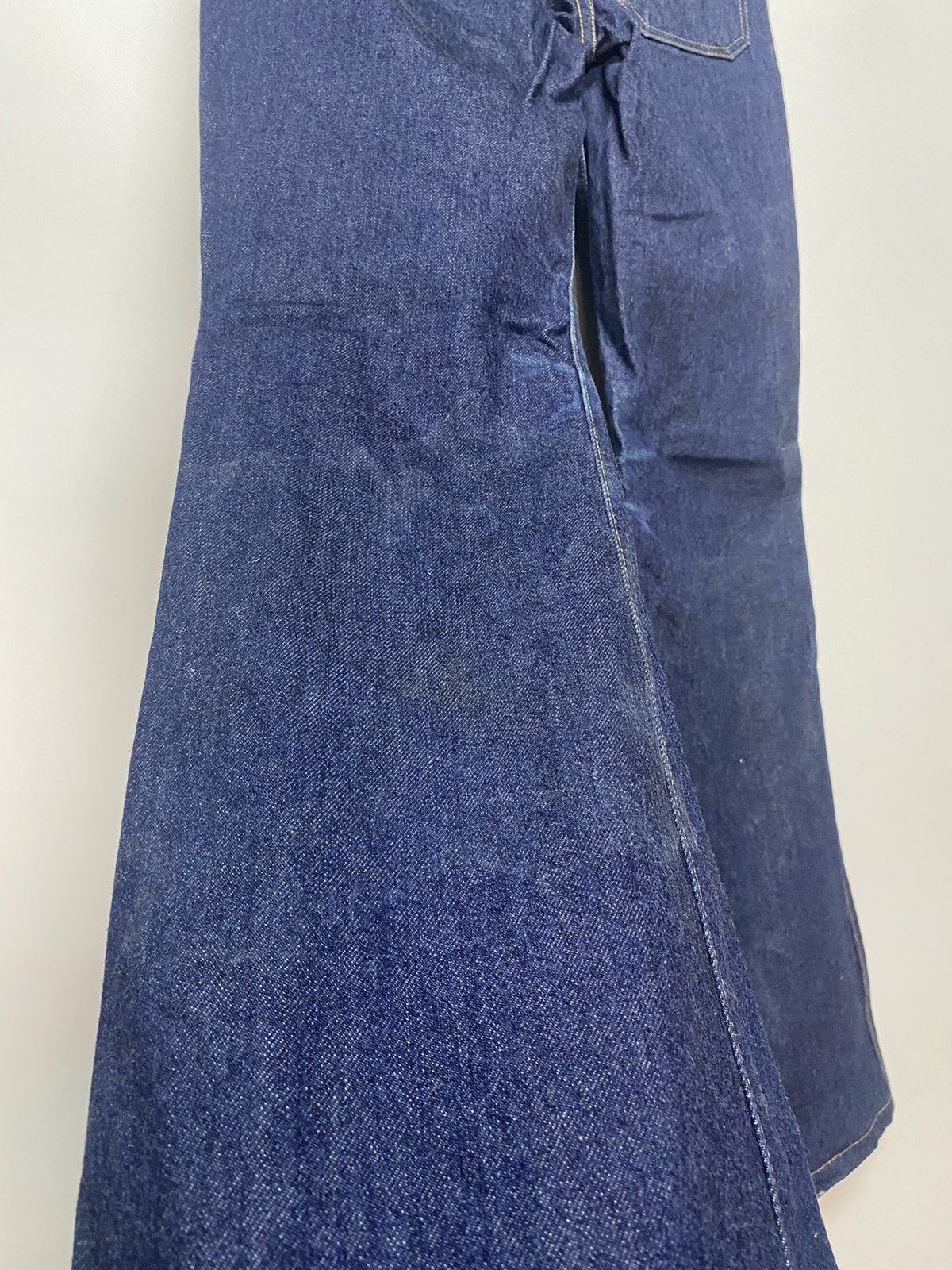 Big John × Japanese Brand Vintage Big John Denim Jeans Button Fly Flare Bootcut Pants Size 28" / US 6 / IT 42 - 14 Thumbnail