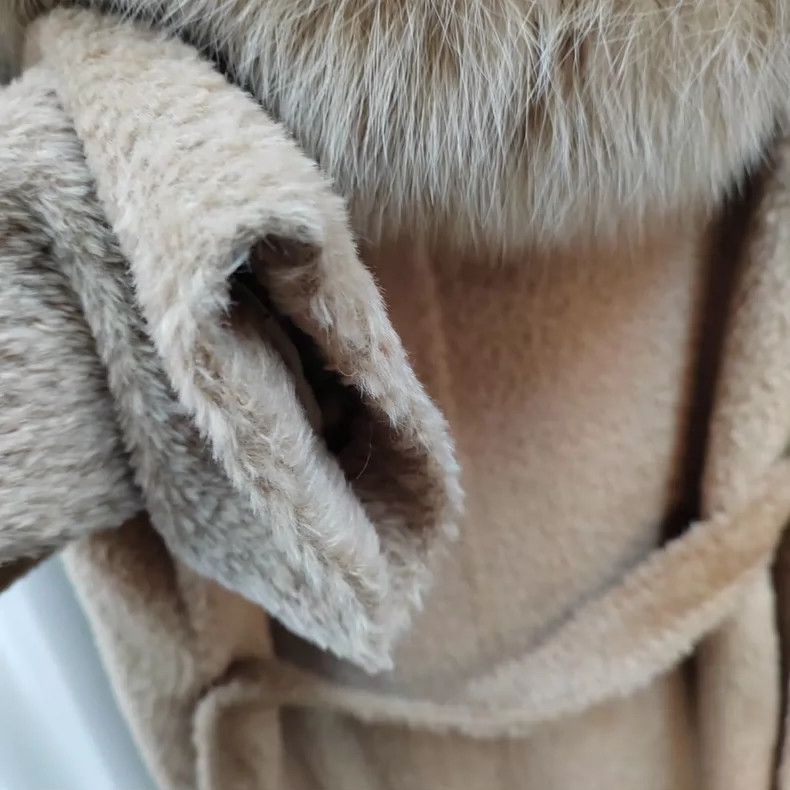 Max Mara Max Mara Wool coat Size L / US 10 / IT 46 - 4 Thumbnail
