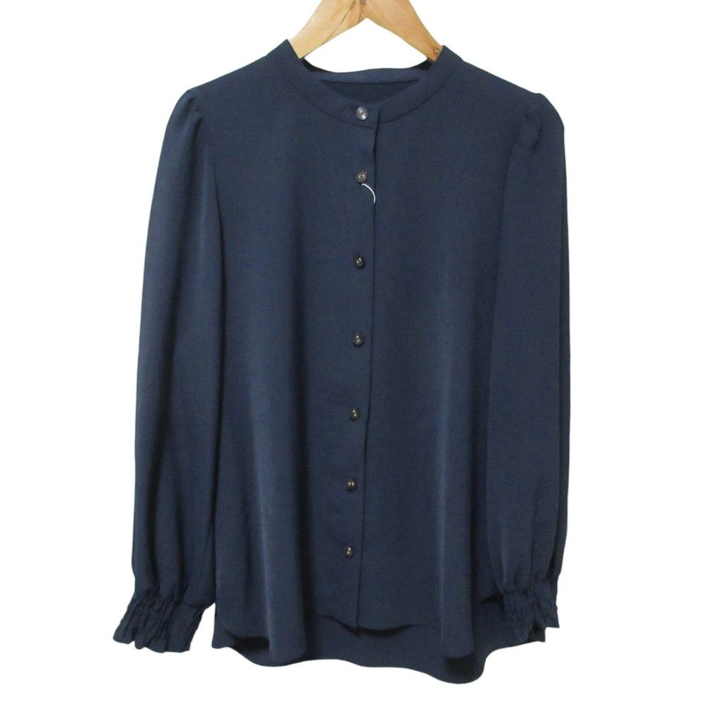 Other Other BLUE LABEL CRESTBRIDGE Band Collar Long Sleeve Blouse Others Tops Size ONE SIZE - 1 Thumbnail
