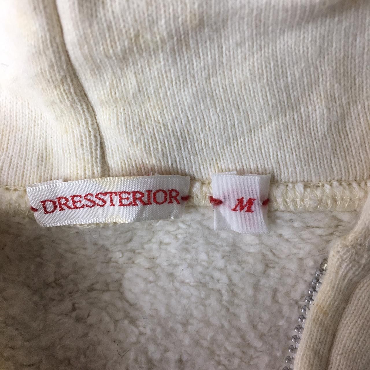 DRESSTERIOR Vtg DRESSTERIOR REVERSE WEAVE Japan Designer Hoodie Size M / US 6-8 / IT 42-44 - 3 Thumbnail