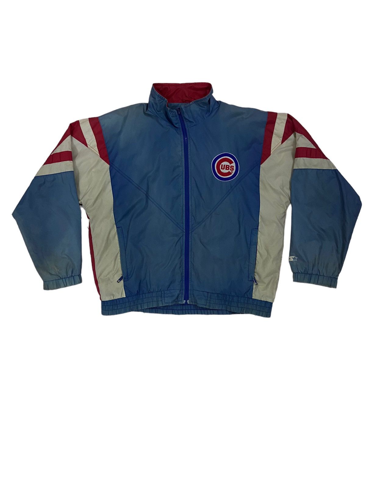 MLB × Starter Vintage Chicago Cubs Baseball Starter Jacket MLB Streetwear Size US M / EU 48-50 / 2 - 4 Thumbnail