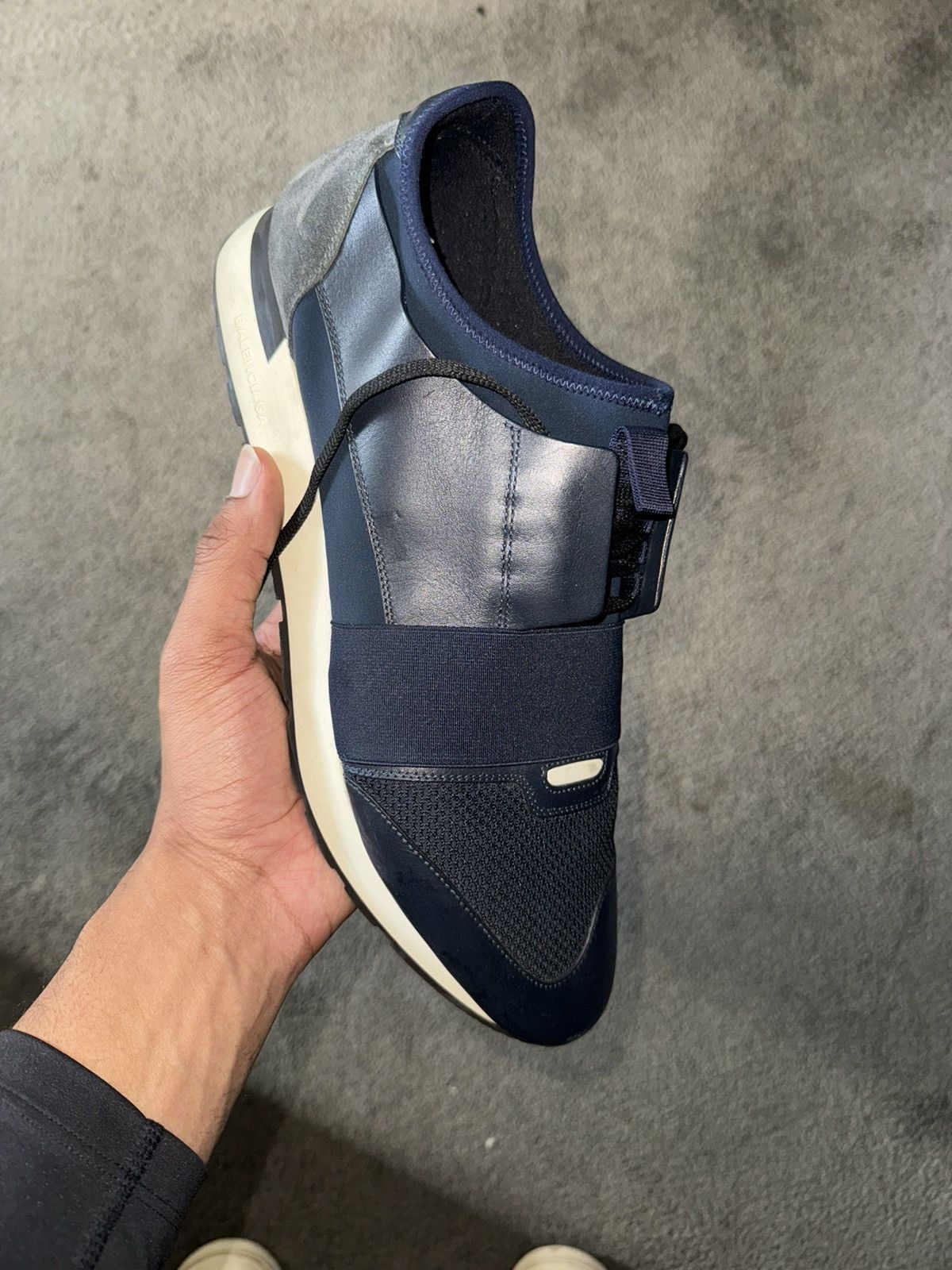 Balenciaga race runners grey best sale