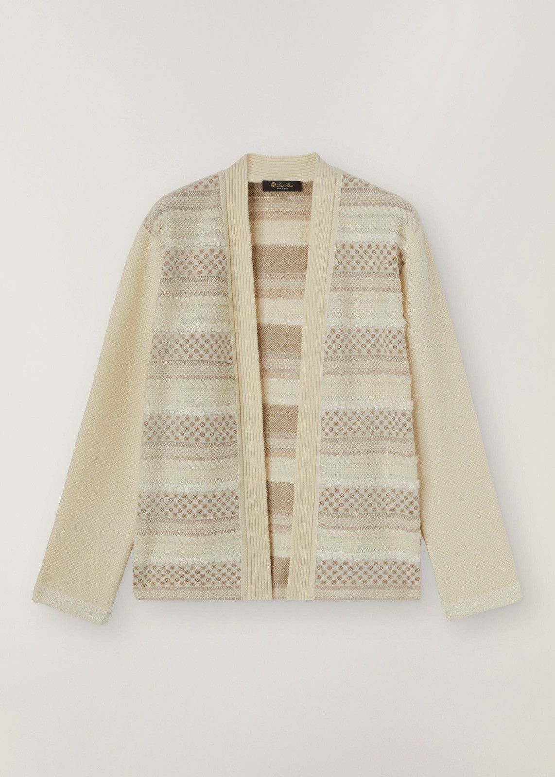 Loro Piana o1srvl11e0125 Kingham Patch Cardigan in Multicolor Size XS / US 0-2 / IT 36-38 - 1 Thumbnail
