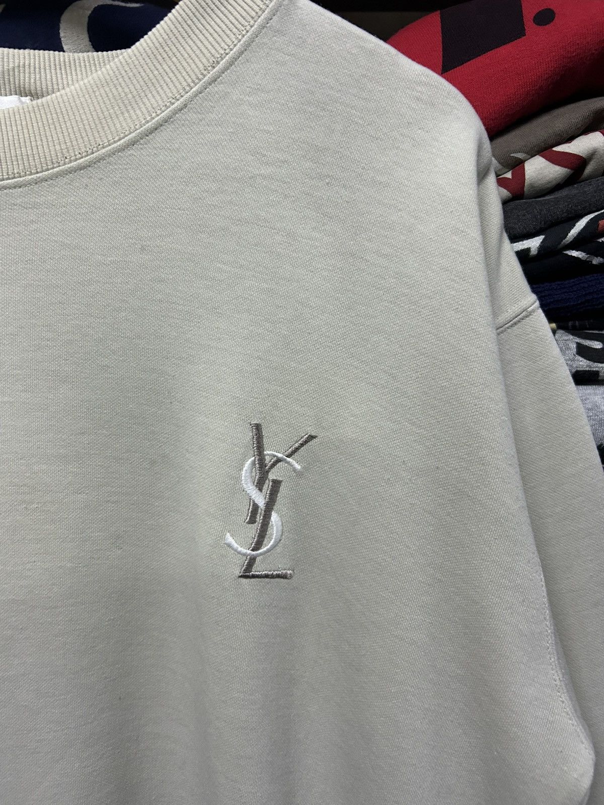 Yves Saint Laurent Vintage Yves Saint Laurent YSL big logo embroidery Size US M / EU 48-50 / 2 - 3 Thumbnail