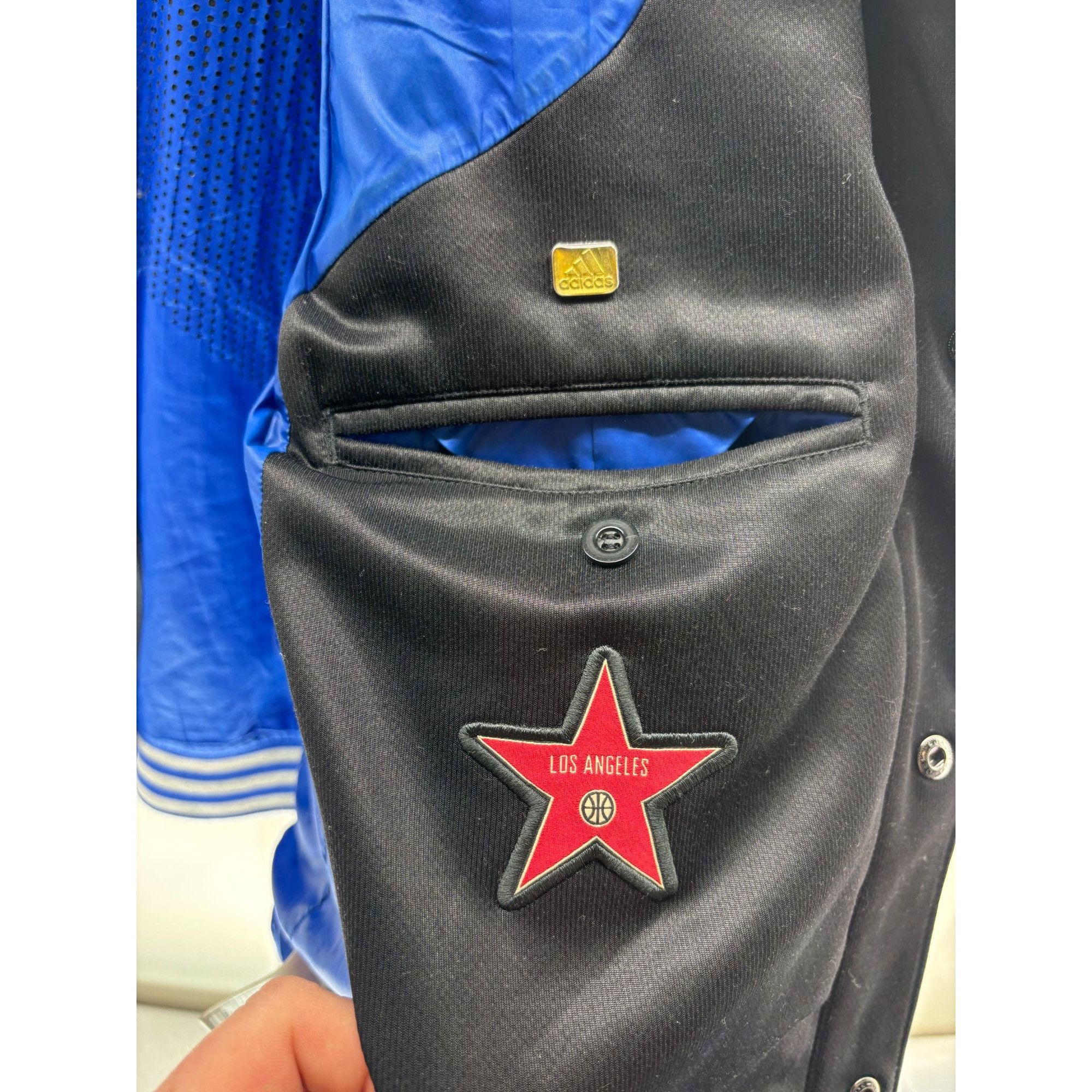 Adidas Adidas NBA All-Star Game 2011 Los Angeles Jacket L Black & B Size US L / EU 52-54 / 3 - 4 Thumbnail