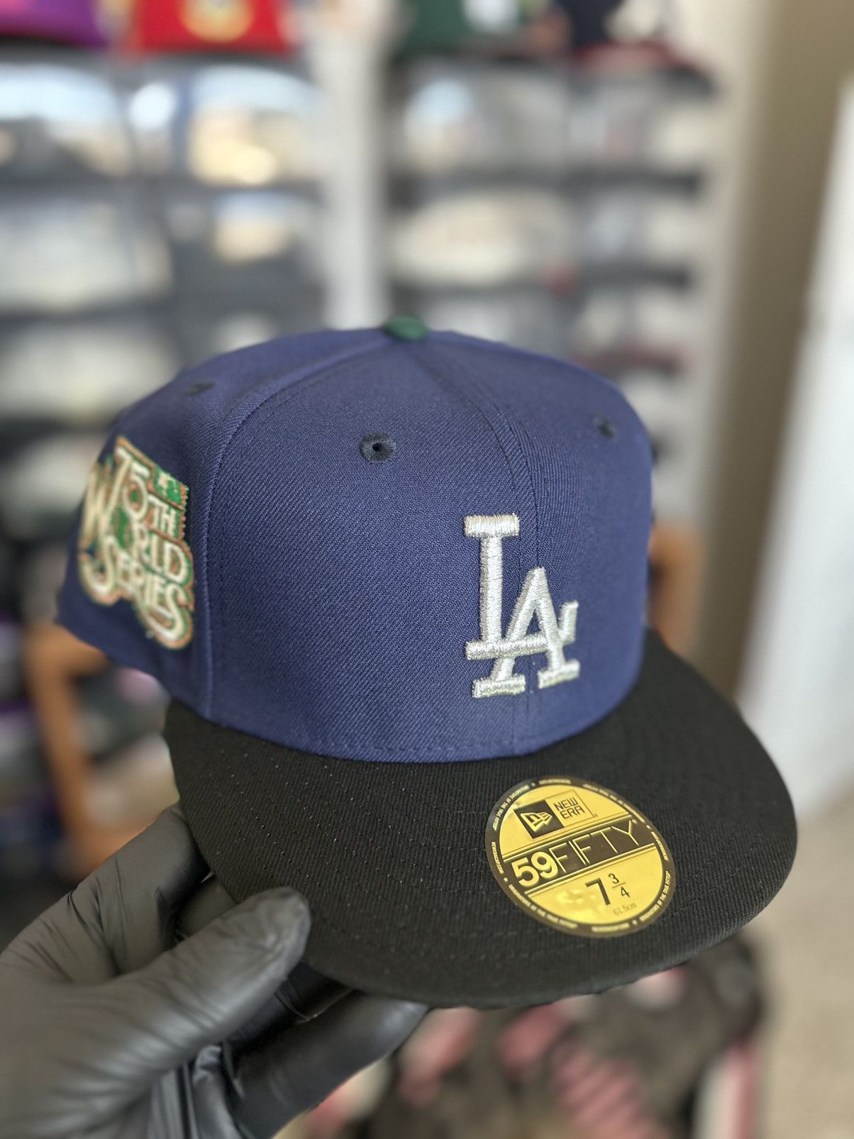 New Era Rushmore Saucy Dodgers 75th World series hat 7 3/4 Size ONE SIZE - 1 Thumbnail