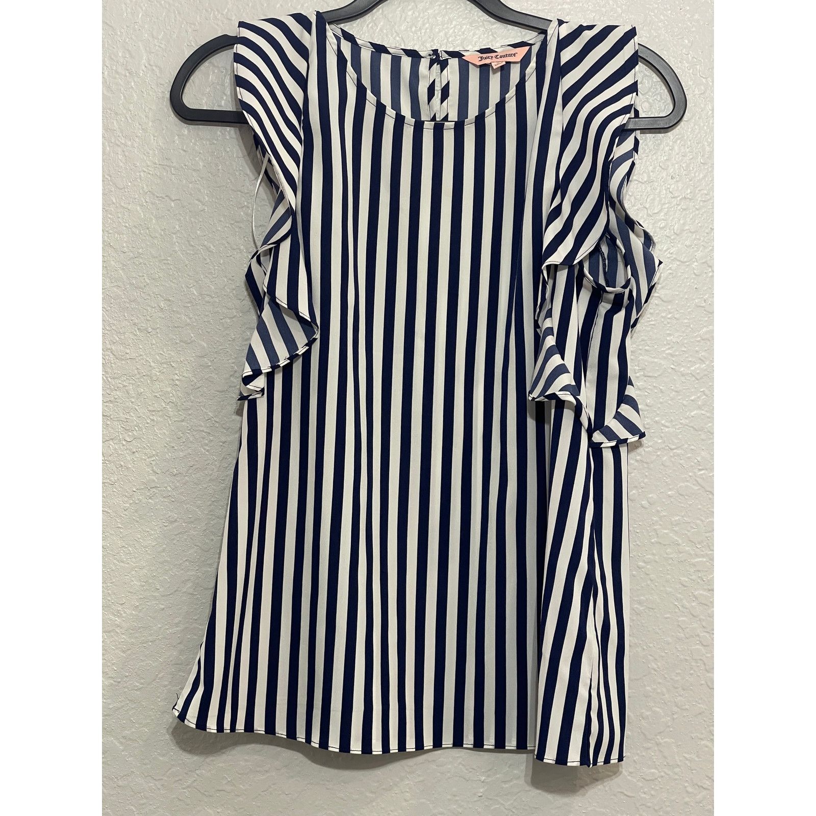 Juicy Couture Juicy Couture Top S striped, Flowy Sleeves,Coastal Vibes Size S / US 4 / IT 40 - 1 Thumbnail