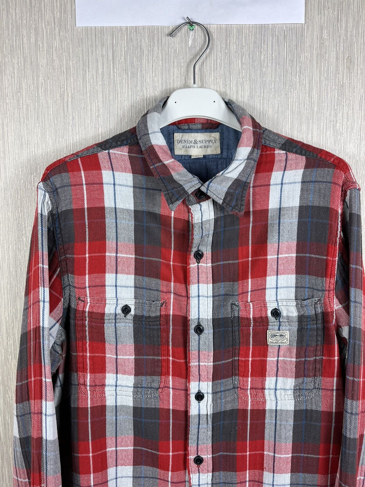Denim & Supply Ralph Lauren × Ralph Lauren × Vintage Vintage Ralph Lauren denim & supply flannel double shirt Size US M / EU 48-50 / 2 - 5 Thumbnail