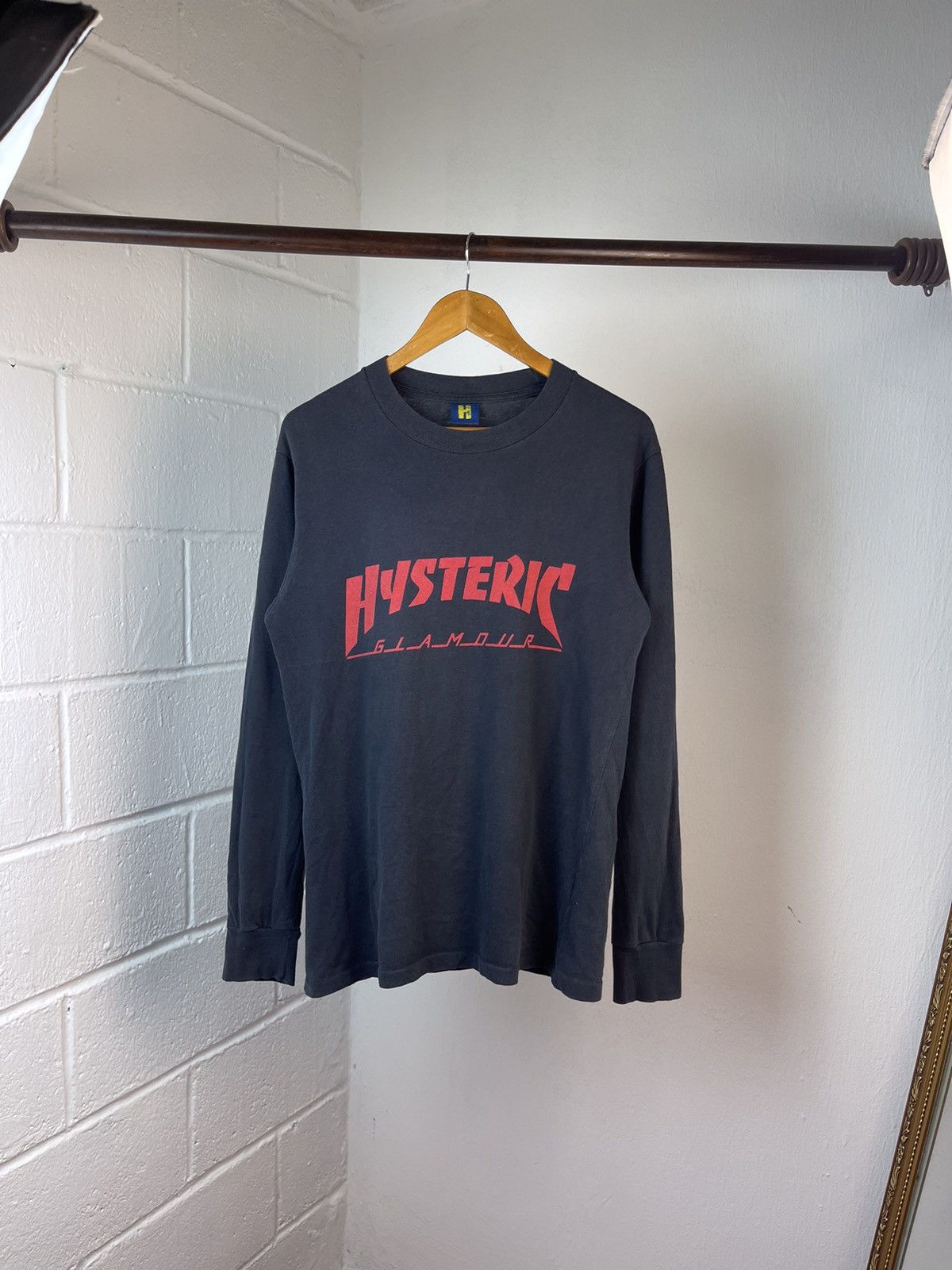 Hysteric Glamour 90s Hysteric Glamour Trasher Logo Long Sleeve Size US M / EU 48-50 / 2 - 2 Thumbnail