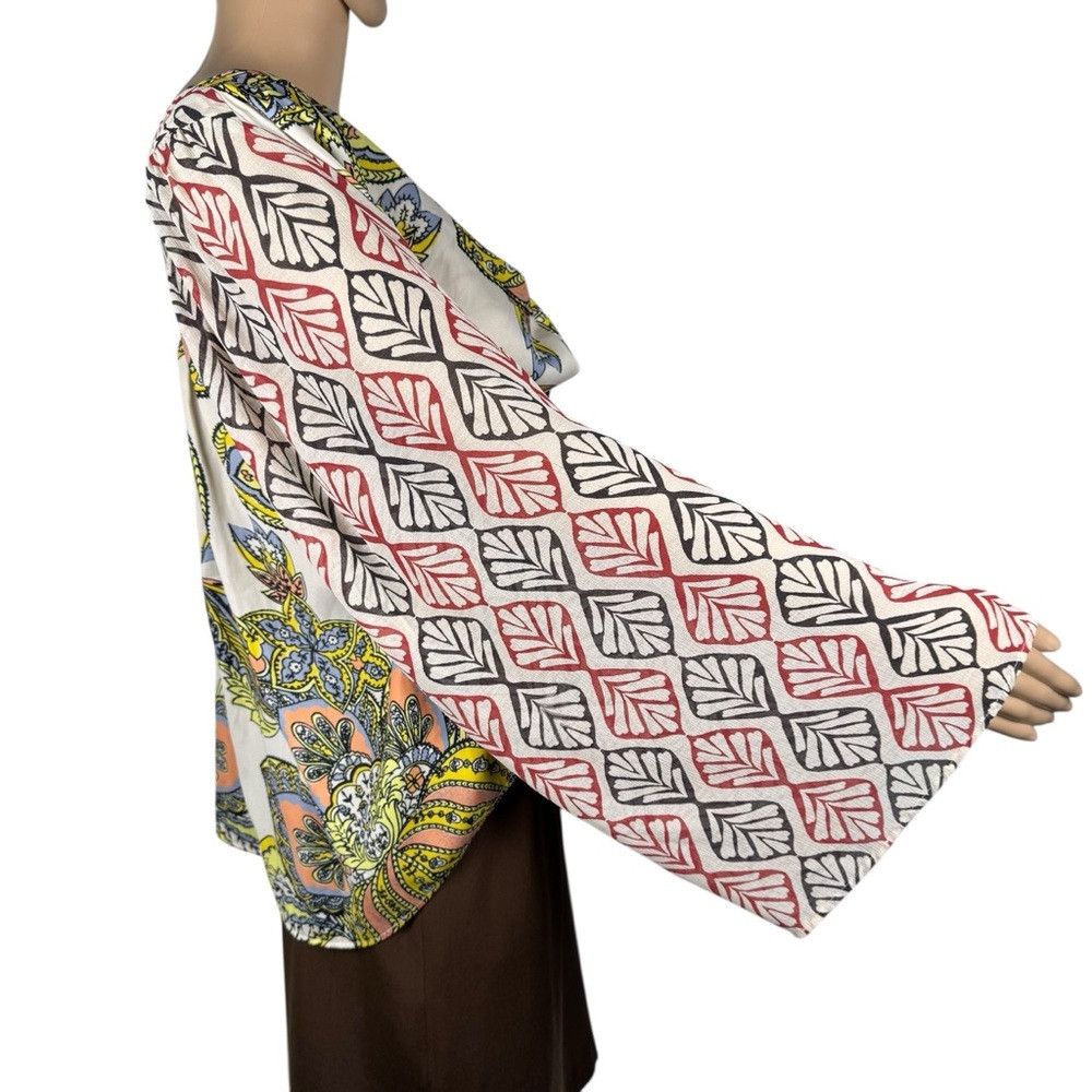 Free People Free People Aleena Printed Long Sleeve Blouse Size S Size S / US 4 / IT 40 - 5 Thumbnail