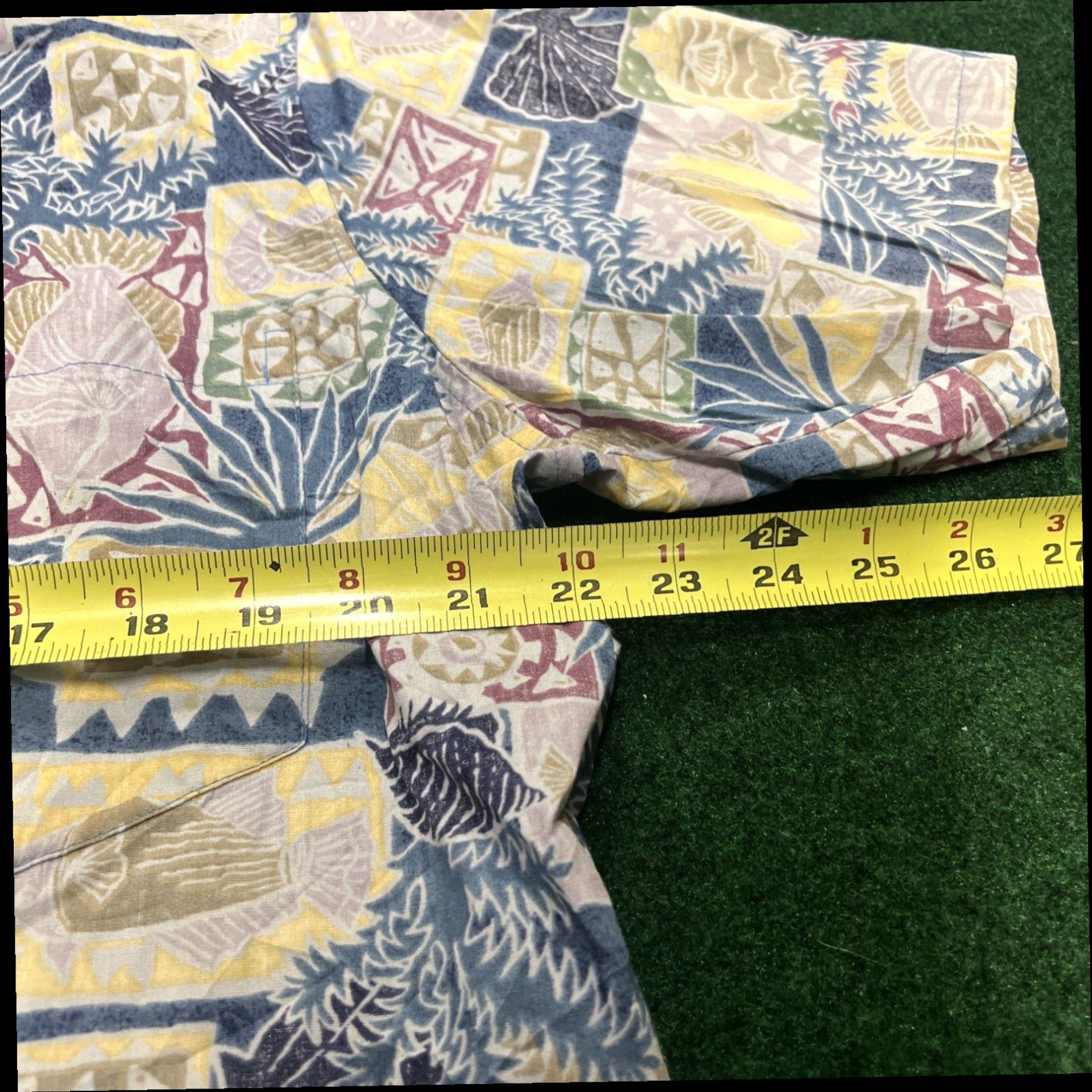 Hilo Hattie Hilo Hattie Hawaiian Shirt Mens L Short Sleeve 3 Button Up Polo Beach Summer Size US L / EU 52-54 / 3 - 5 Thumbnail