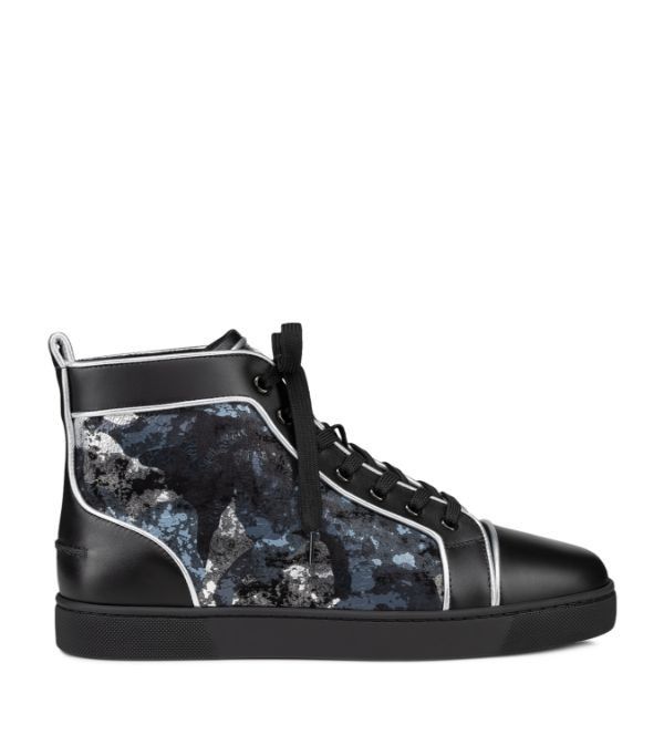Christian Louboutin o1bcso1str1024 Louise Orlato Flat in Black Size US 10 / EU 43 - 1 Thumbnail