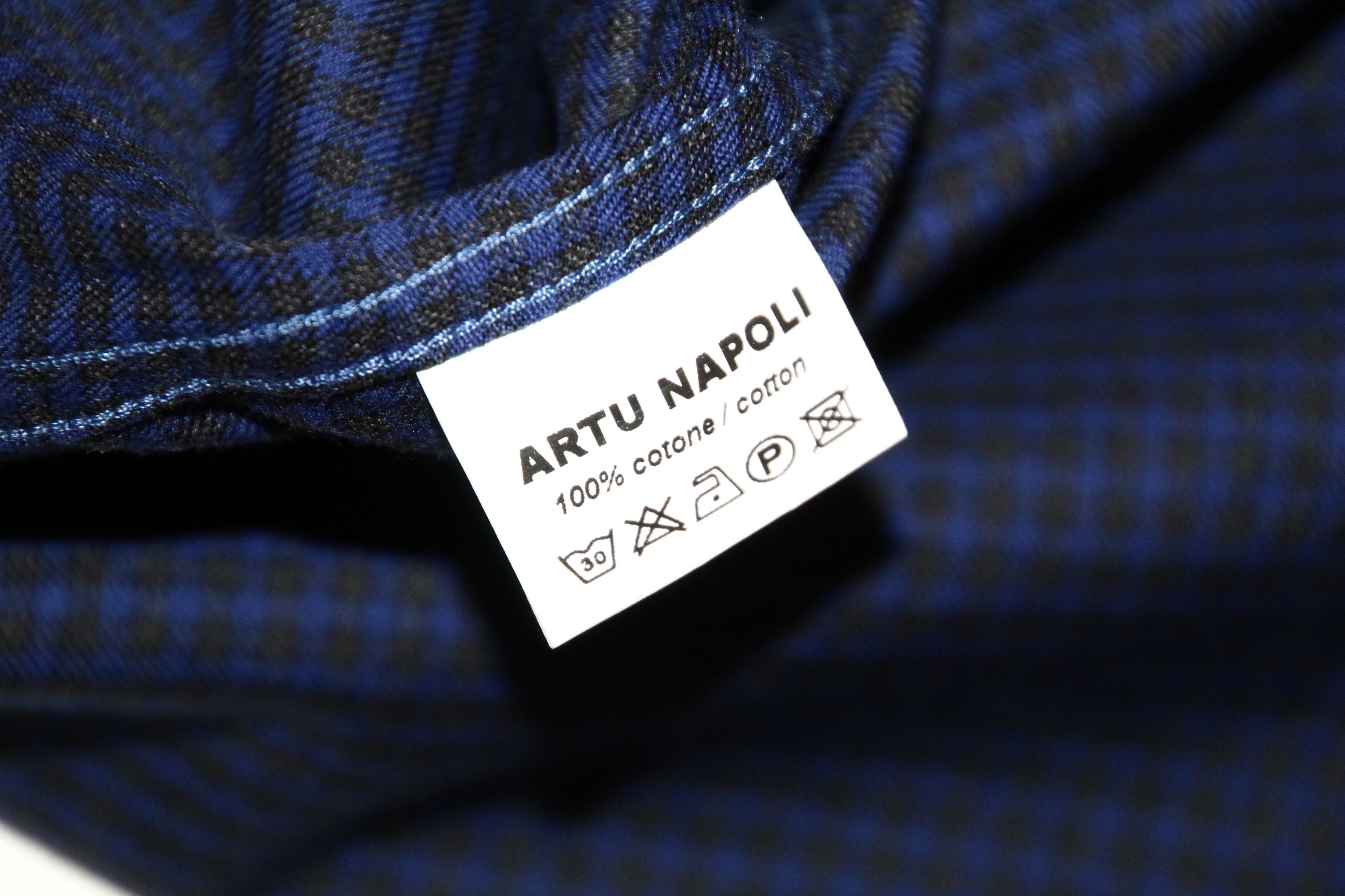 Barba Napoli Artu Napoli Club-collar Checkered Flannel Casual Shirt Size US XL / EU 56 / 4 - 8 Thumbnail