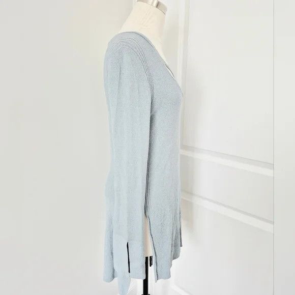 Free People Waterfall Criss-Cross V-Neck Tunic Sweater Pastel Spring Size S / US 4 / IT 40 - 7 Thumbnail