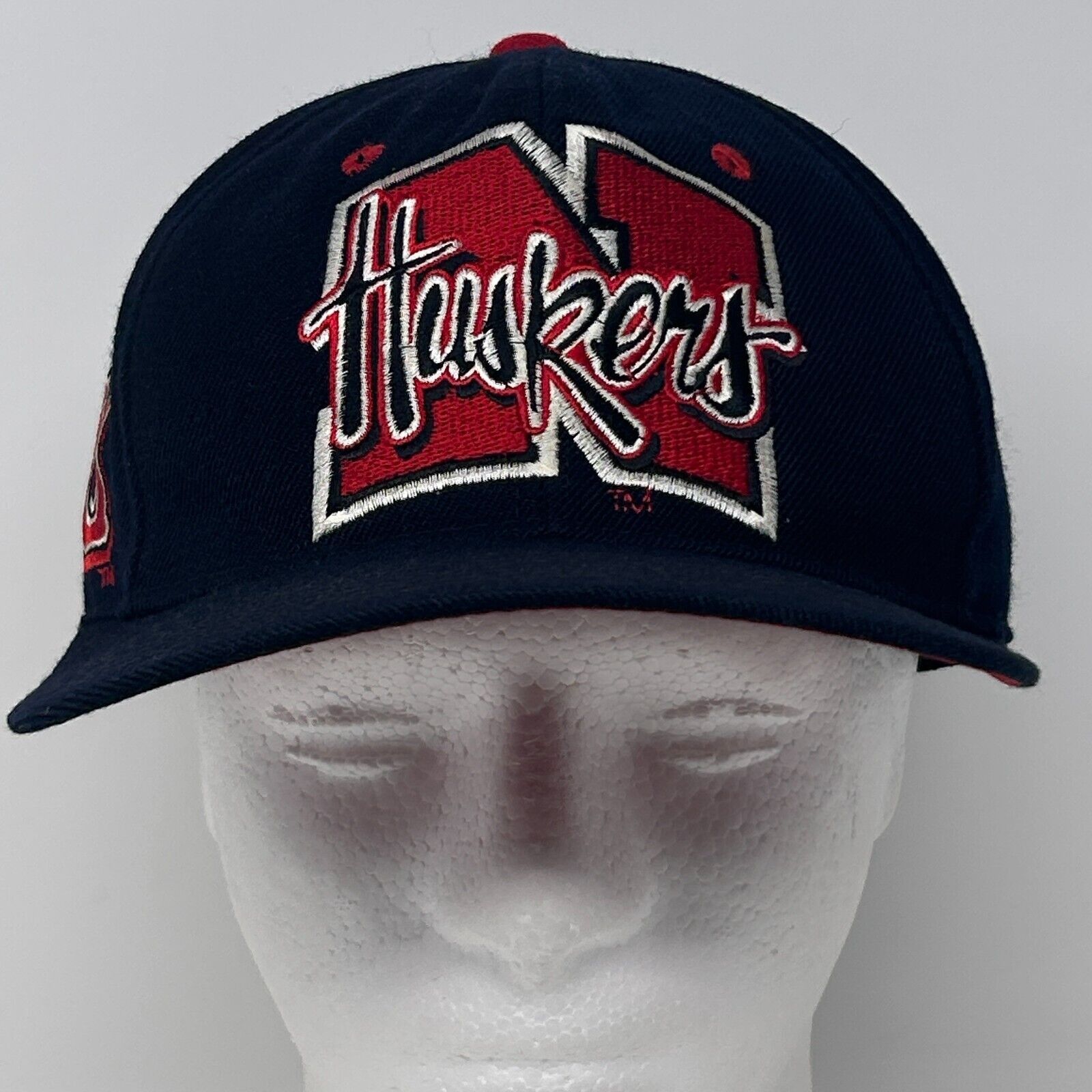 Zephyr Vintage Nebraska Cornhuskers Hat Baseball Cap Blue 7 1/8 Size ONE SIZE - 2 Thumbnail