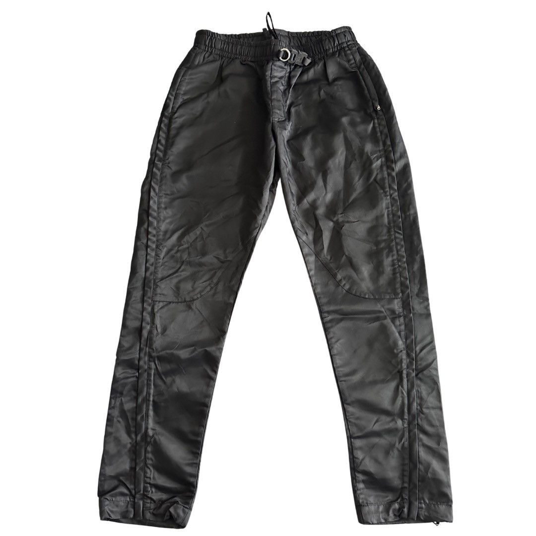 image of 1017 Alyx 9Sm 1017 Alyx Nylon Zipper Track Pants in Black, Men's (Size 30)