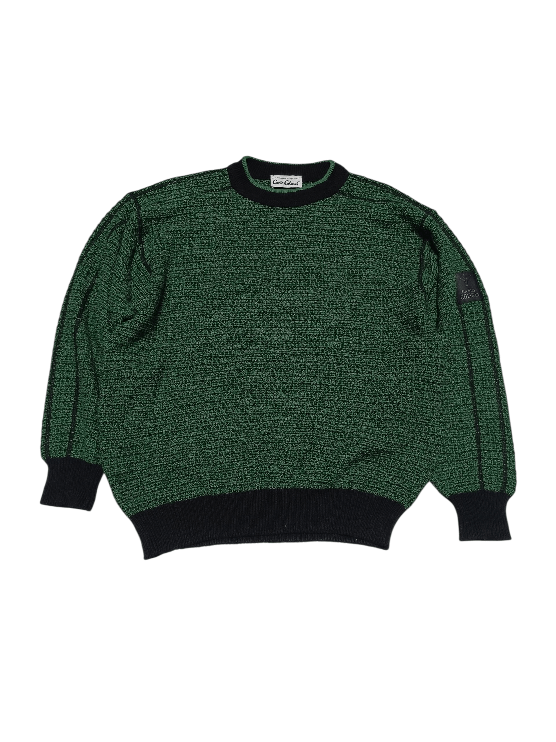 Carlo Colucci CARLO COLUCCI VINTAGE LUXURY OLDMONEY SWEATER Size US L / EU 52-54 / 3 - 1 Thumbnail