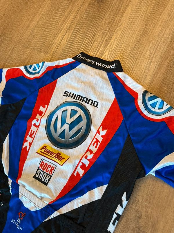 Vintage Trek Volkswagen 90s Vintage Cycling Jersey bike XL Size US XL / EU 56 / 4 - 8 Thumbnail