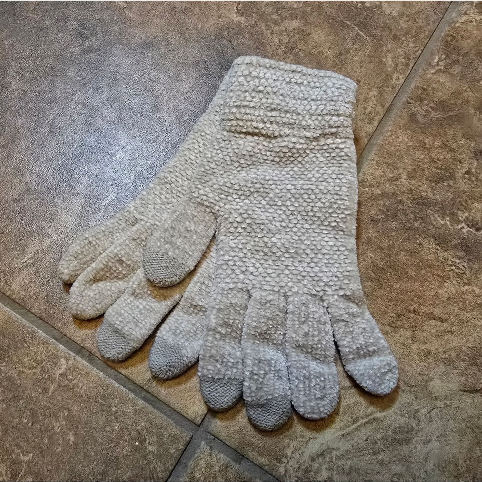 Other Natural | FURTALK | Winter Knit Glove Size ONE SIZE - 3 Thumbnail