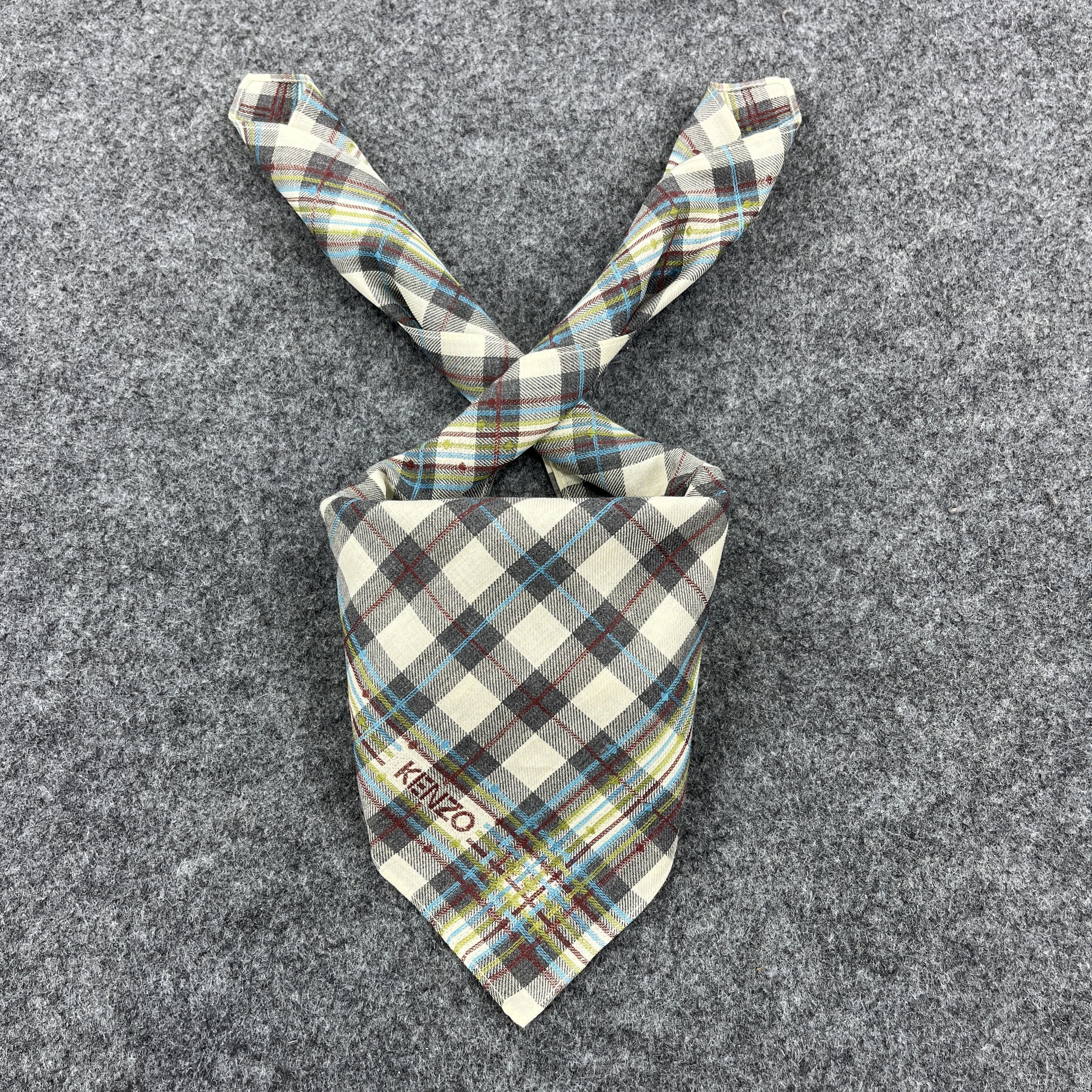 Kenzo Kenzo Handkerchief / Bandana / Neckerchief B1031 Size ONE SIZE - 4 Thumbnail