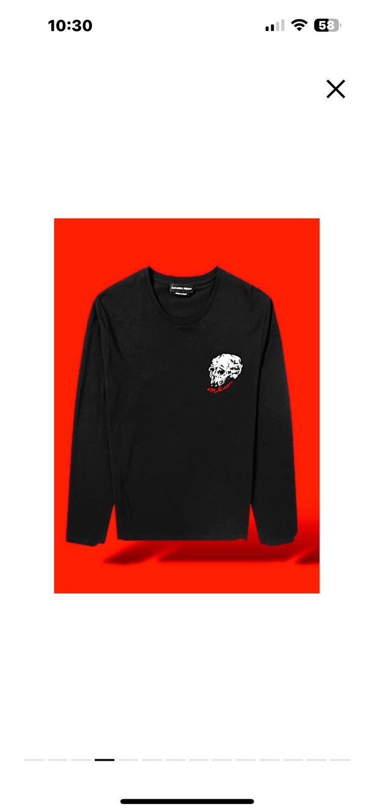 Alexander McQueen Alexander McQueen - XL.- Men’s Top Size US XL / EU 56 / 4 - 14 Thumbnail