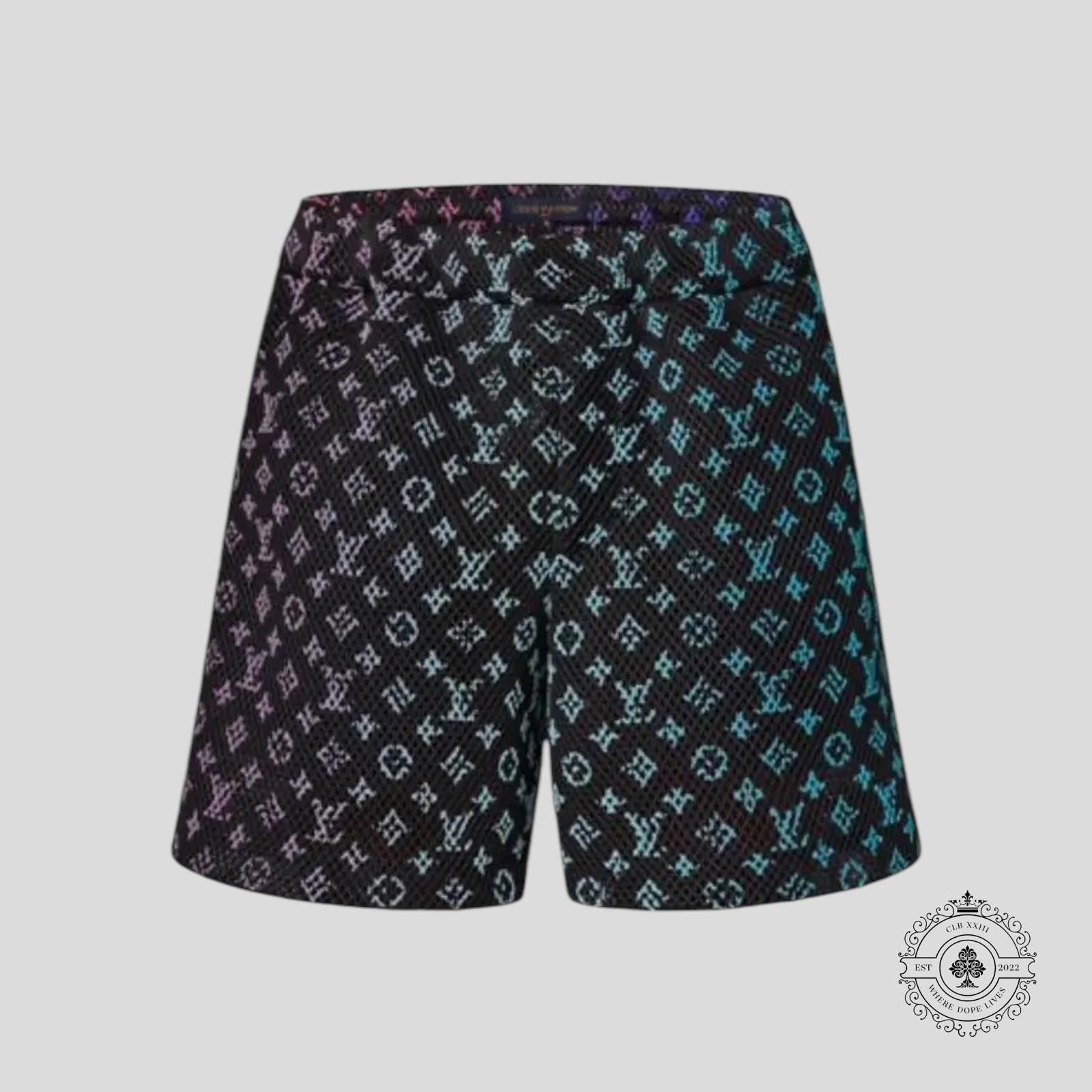 Louis Vuitton Louis Vuitton Mesh Shorts in Black Size ONE SIZE - 1 Thumbnail