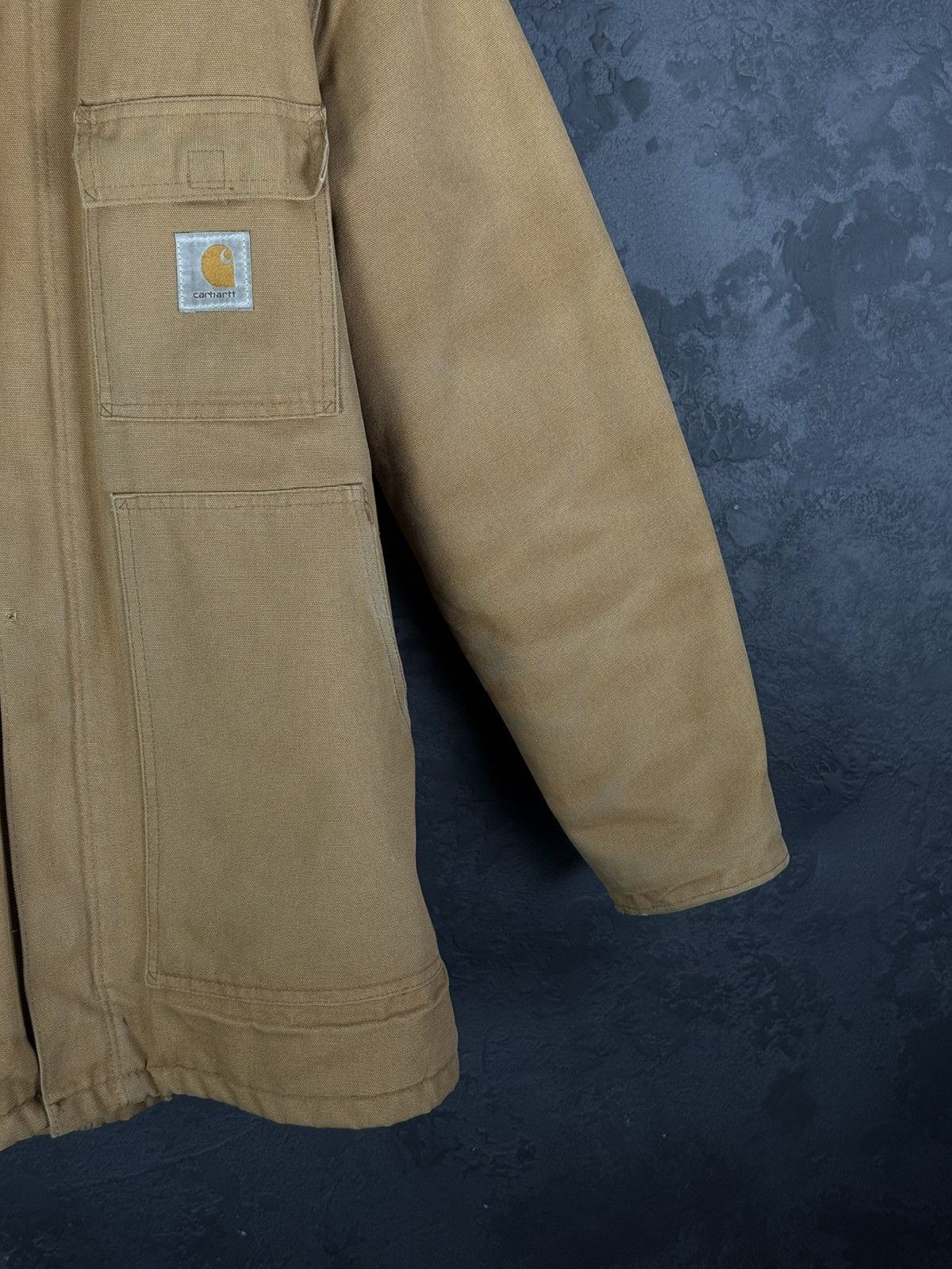 Carhartt Rare Design Vintage Carhatt Distressed Jacket 1990s Size US M / EU 48-50 / 2 - 8 Thumbnail