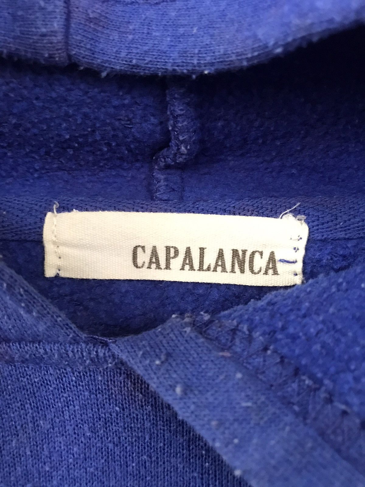 Japanese Brand Capalanca Favourble Blue Hoodie Size US M / EU 48-50 / 2 - 15 Thumbnail
