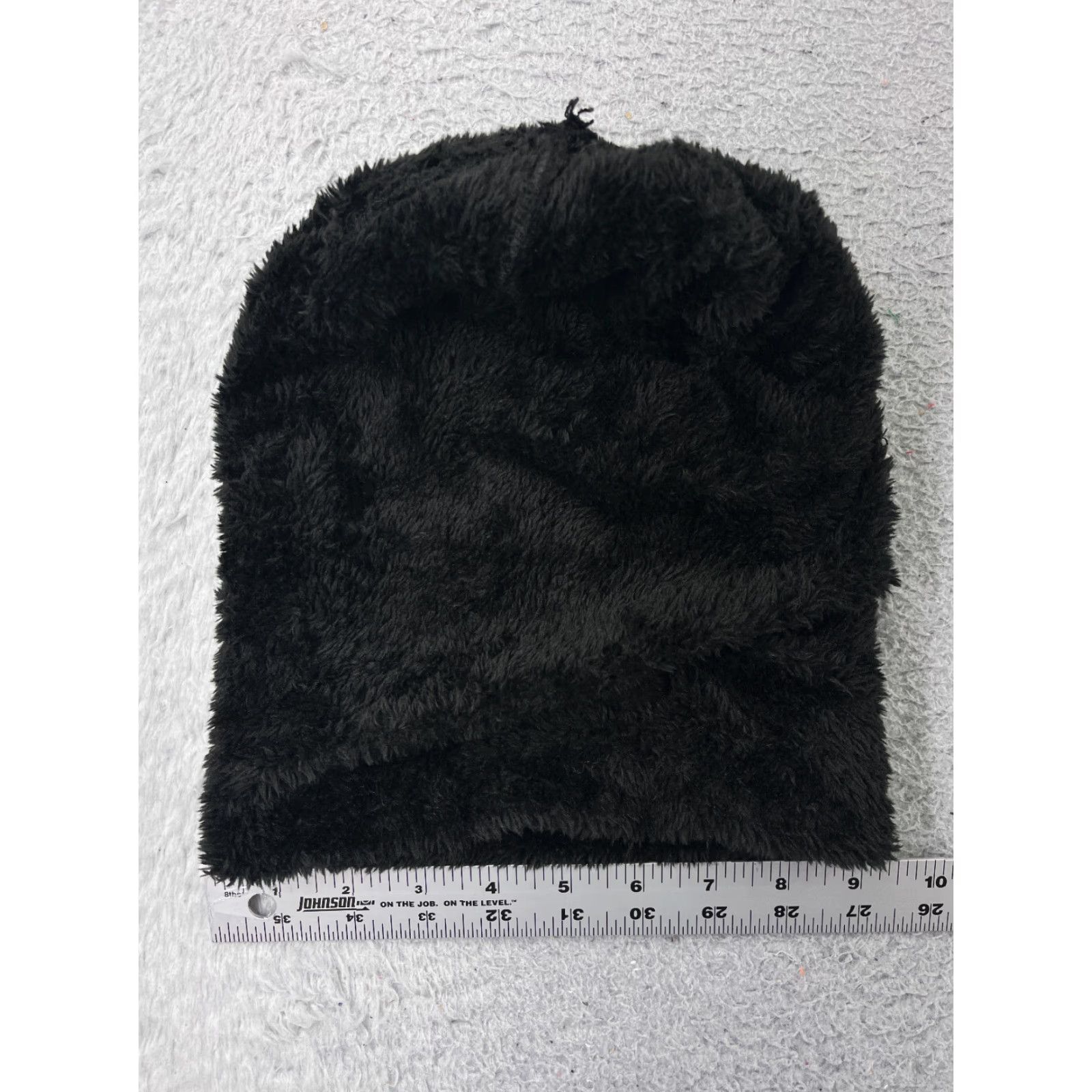 Vintage Vbiger Beanie Toque Womens One Size Knit Black Fur Trim Acrylic Fleece Lined Ski Hat Womens Beanie Toque Knit Black Fur Trim Lined Ski Vbiger Size ONE SIZE - 4 Thumbnail
