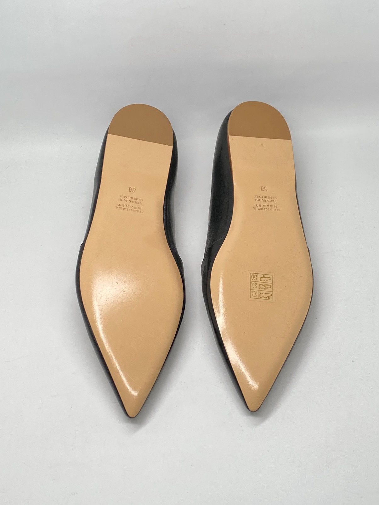 Gabriela Hearst Gabriela Hearst Leather Ballerina Flats size 38 Size US 8 / IT 38 - 13 Thumbnail