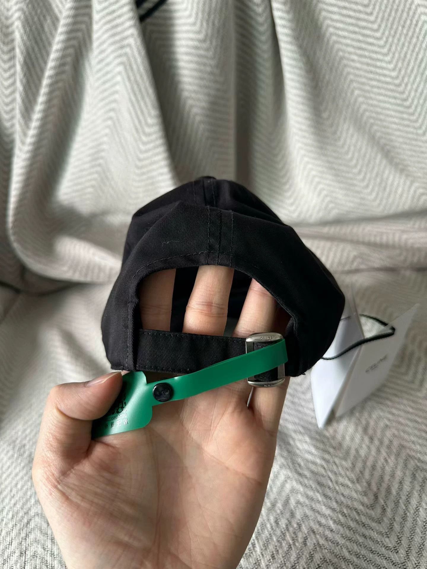Celine Celine black baseball cap M new with tags Size ONE SIZE - 4 Thumbnail