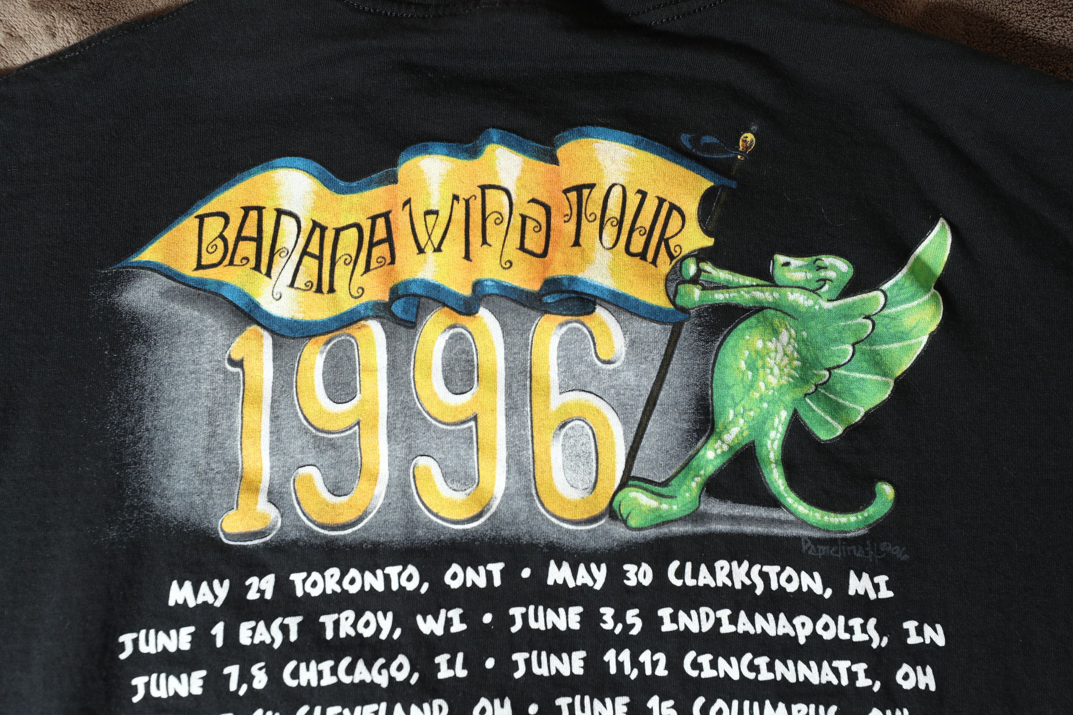 Band Tees Vintage Jimmy Buffet Banana Wind Tour 1996 (XL) Size US XL / EU 56 / 4 - 11 Thumbnail