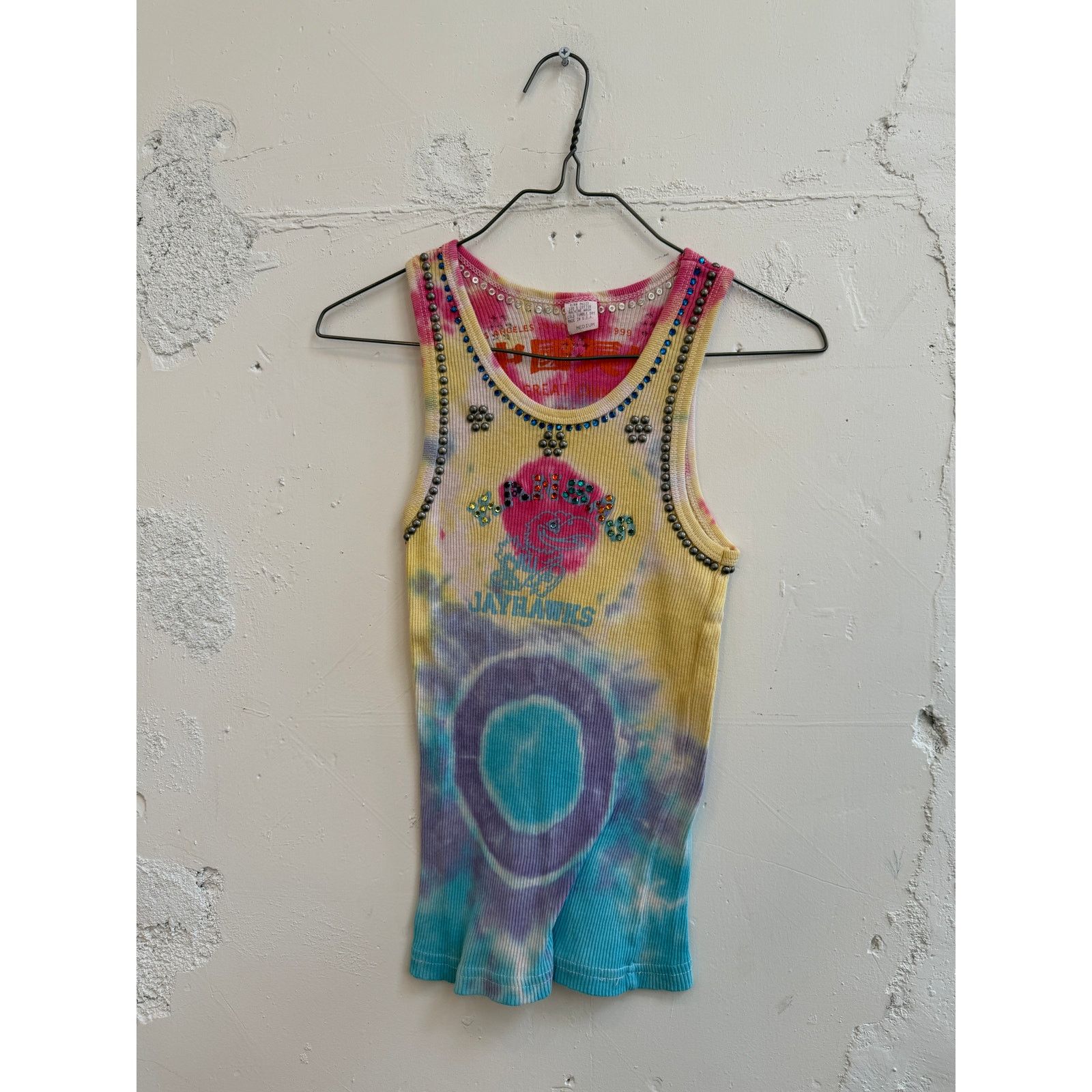 The Great China Wall Great China Wall x Hot Mess Tie Dye Studded Tank Top Size M / US 6-8 / IT 42-44 - 1 Thumbnail
