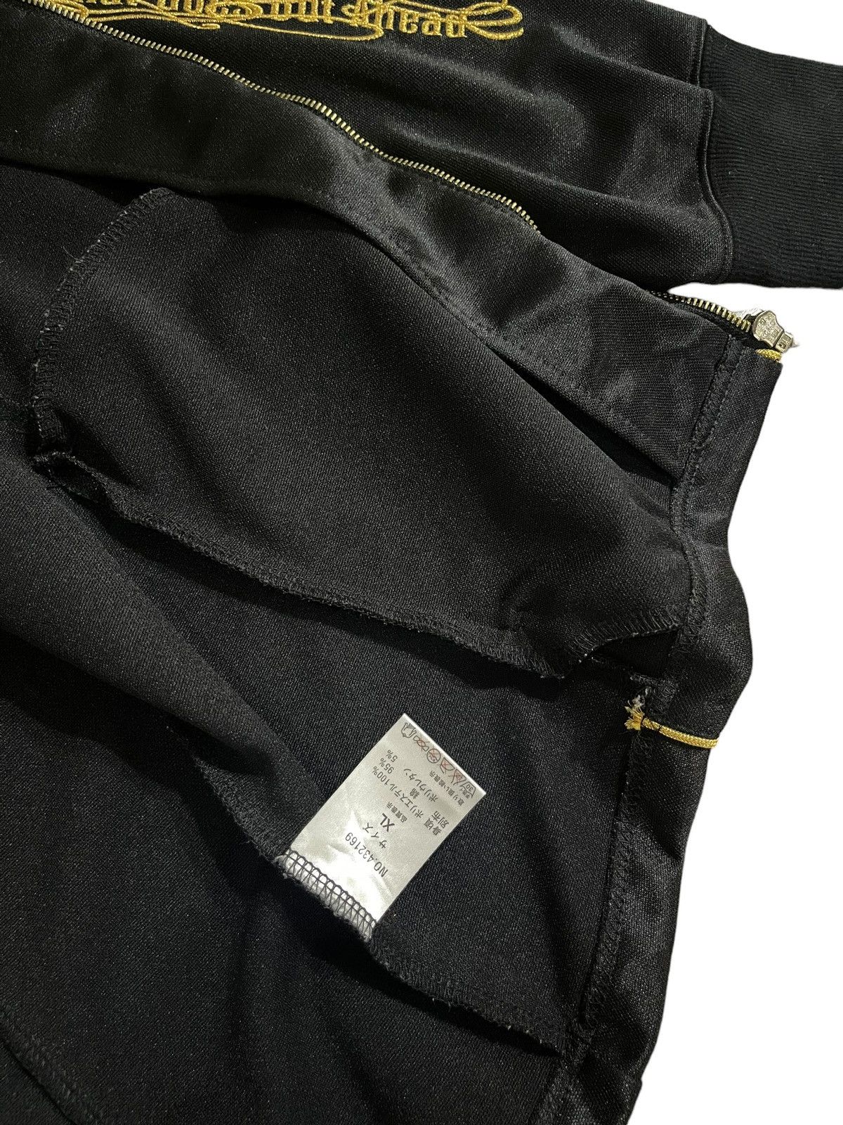 Affliction × Japanese Brand × Vintage CDS Jeans Embroidered Track Jacket Size US XL / EU 56 / 4 - 10 Thumbnail