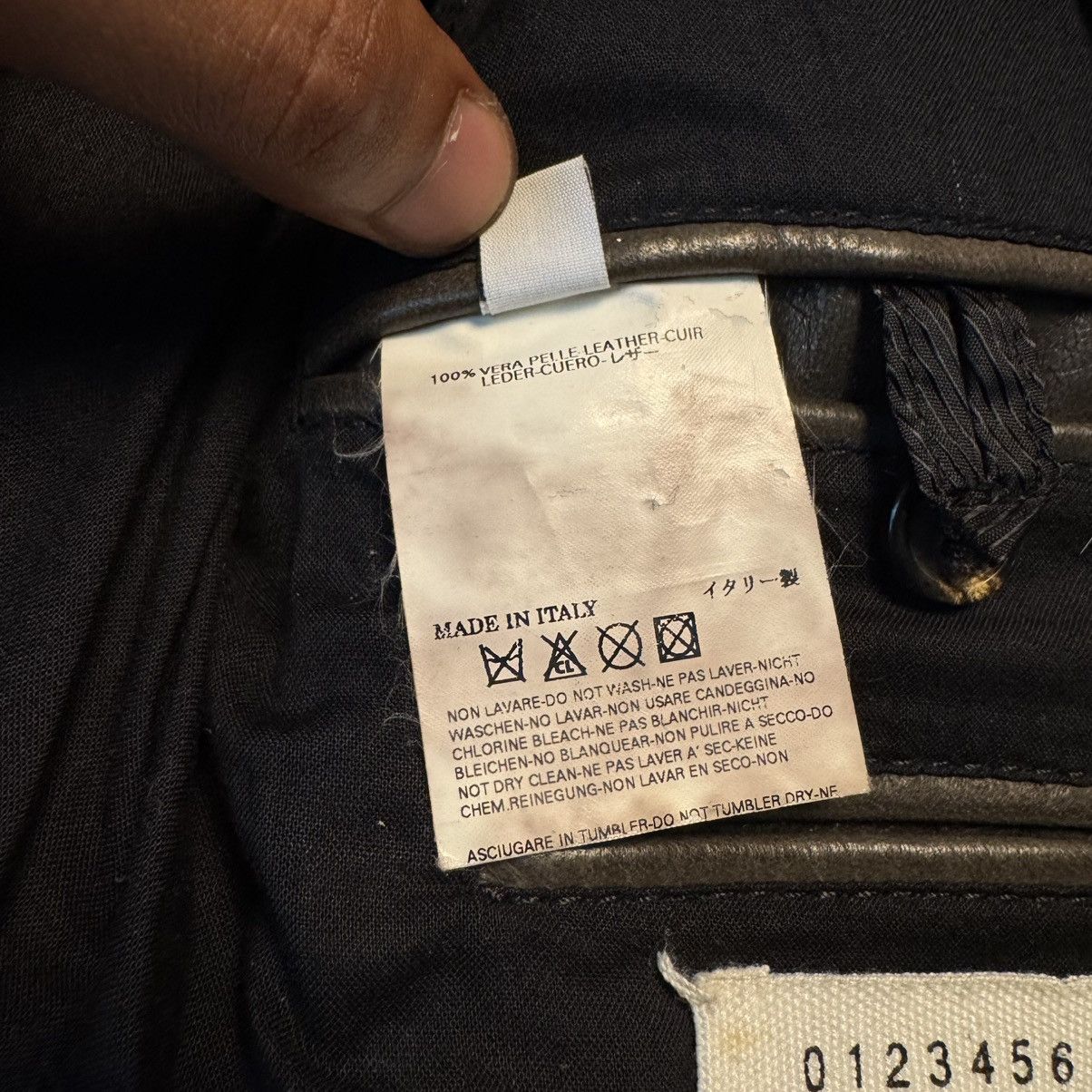 Maison Margiela AW2005 Maison Margiela Leather Blazer Jacket Size US M / EU 48-50 / 2 - 19 Thumbnail