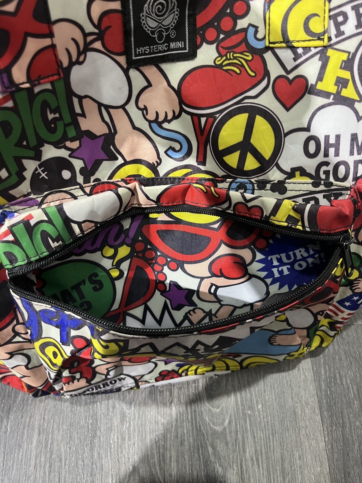 Hysteric Glamour × Japanese Brand 2 Way Hysteric Glamours Mini Backpack & Tote Bag Full Print Size ONE SIZE - 20 Thumbnail
