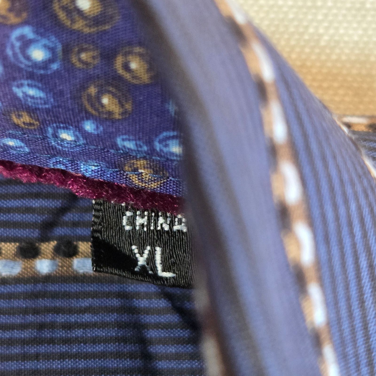 BUGATCHI Bugatchi Uomo XL Blue Stripe Cotton Button Down Shirt Size US XL / EU 56 / 4 - 4 Thumbnail