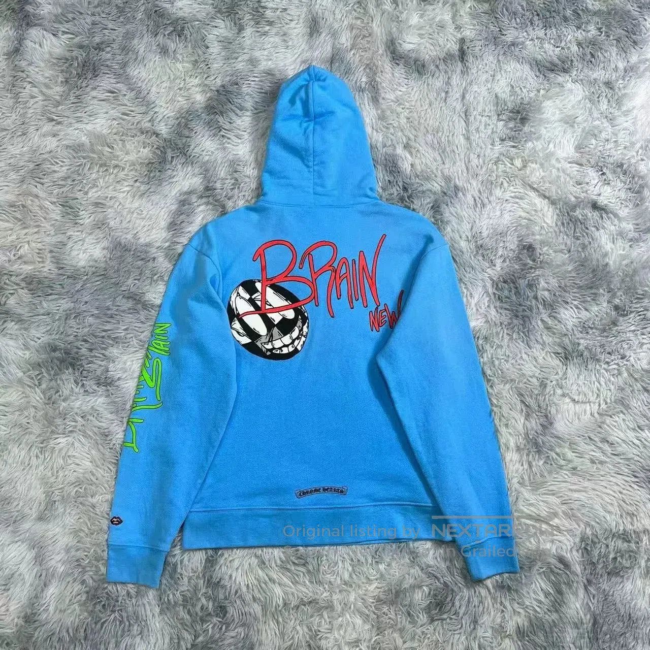 Chrome Hearts Chrome Hearts Mattyboy Blue Sweatshirt. Size US S / EU 44-46 / 1 - 1 Thumbnail