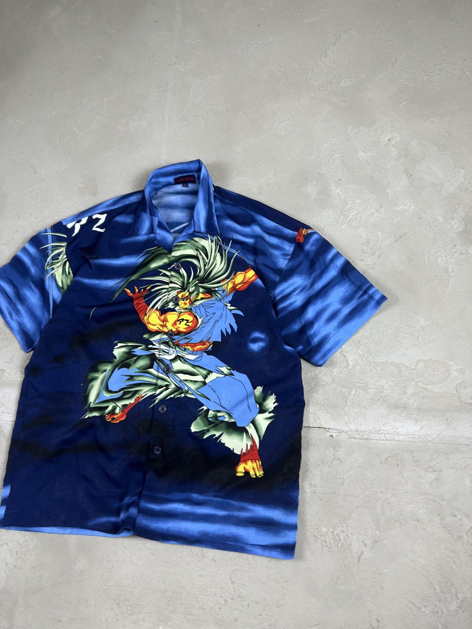 Japanese Brand Crazy Vintage Y2k Japanese Samurai Button Up Shirt Size US M / EU 48-50 / 2 - 3 Thumbnail