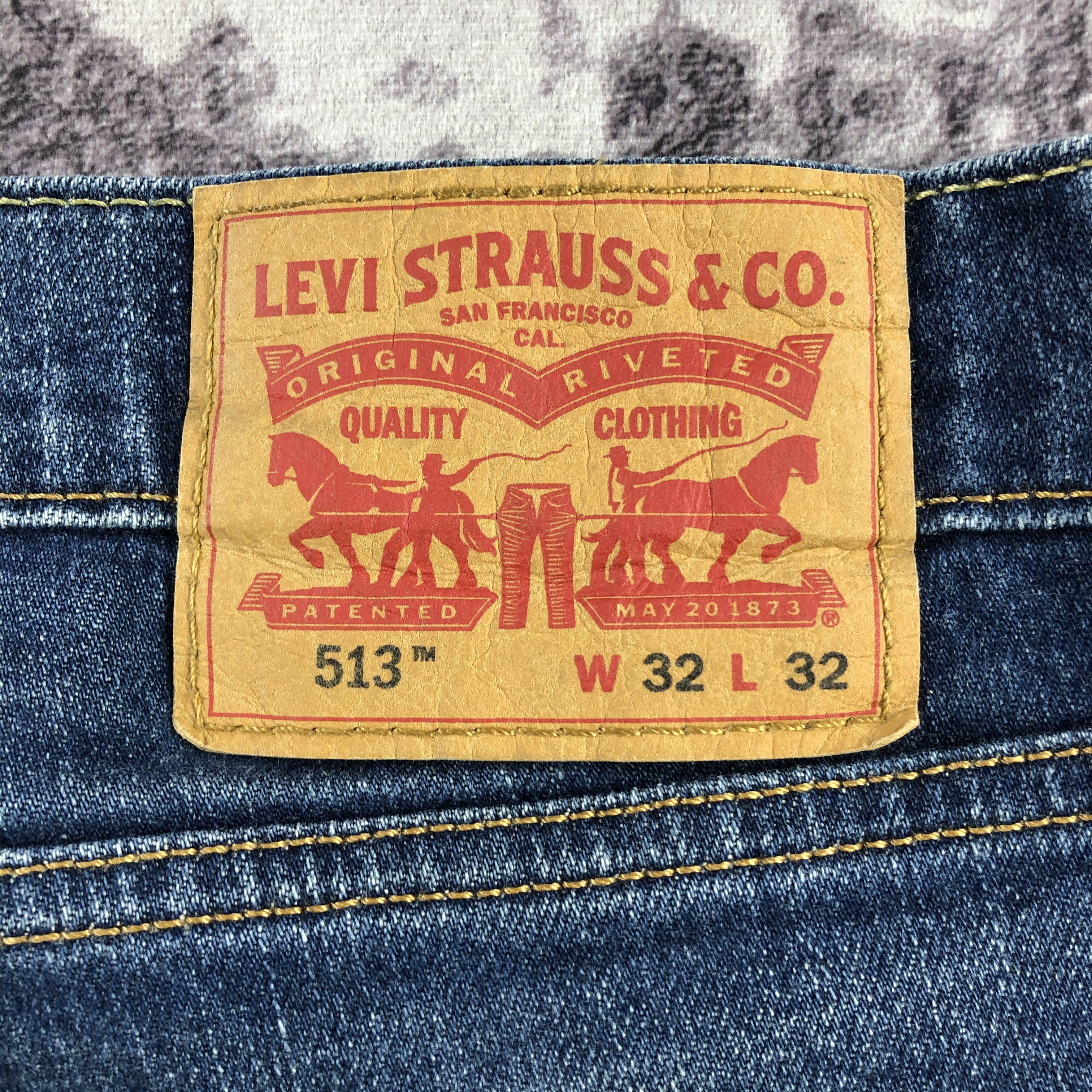 Levi's × Vintage Vintage Blue Wash Levis 513 Jeans-JM2748 Size US 34 / EU 50 - 6 Thumbnail