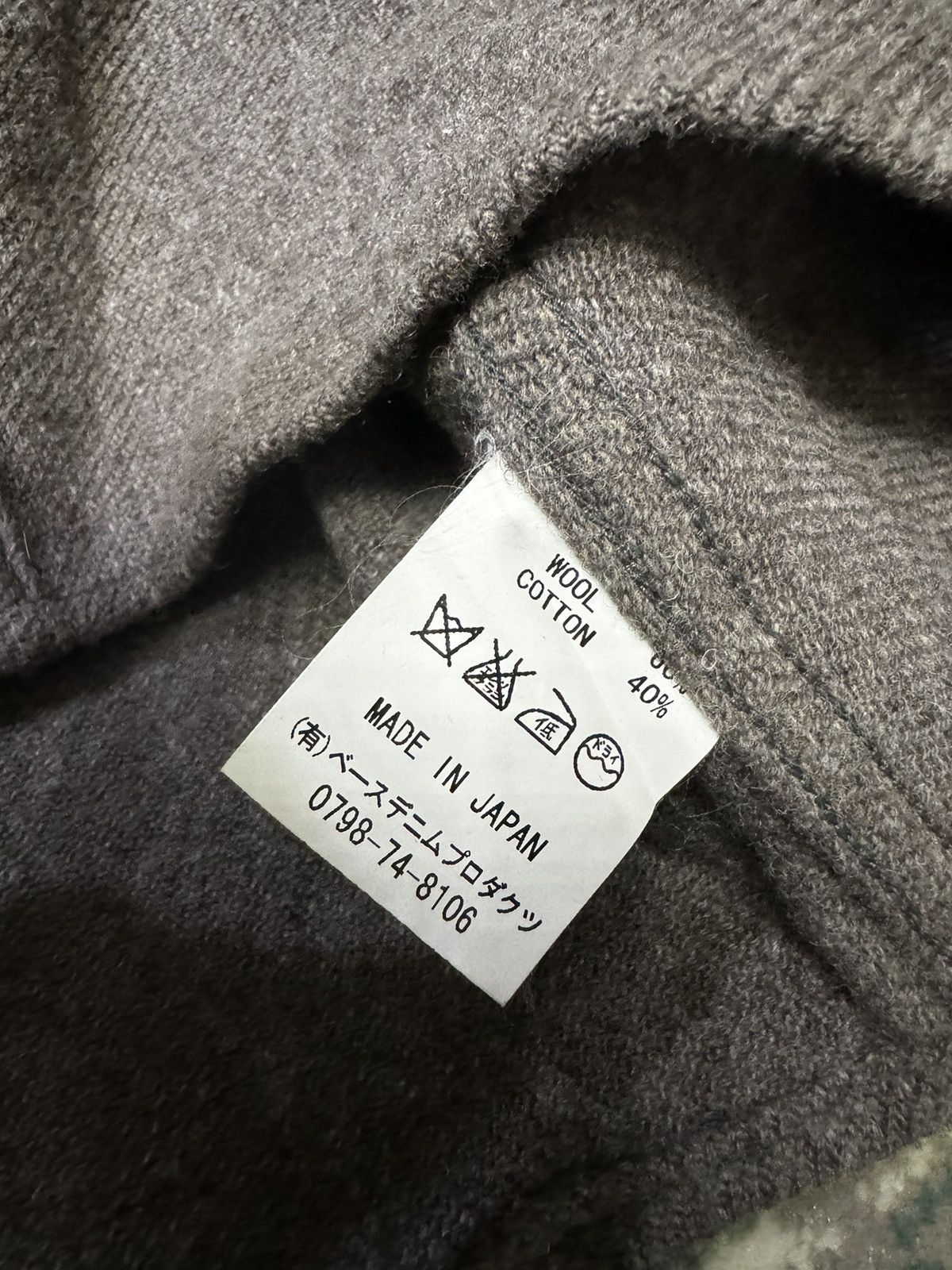 ORSLOW WOOL BUTON UP HOODIE SHIRT