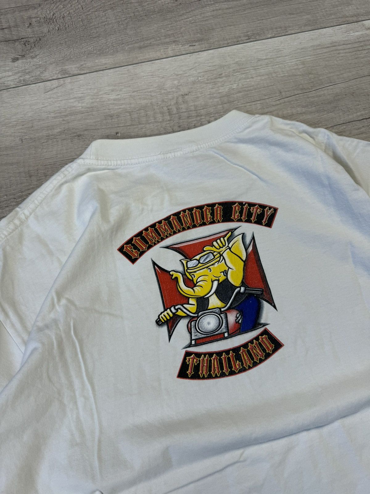 Harley Davidson Vintage Harley Davidson Thai Font T-Shirt Size XL Size US XL / EU 56 / 4 - 9 Thumbnail