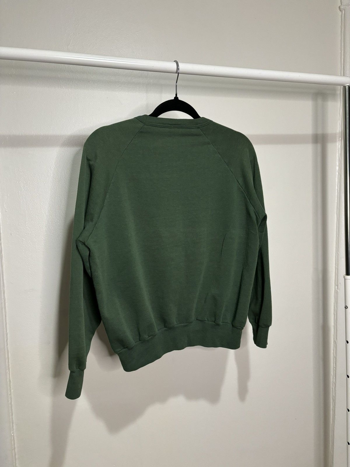 Vintage Vintage 1960s Green Boxy Sweatshirt Size US S / EU 44-46 / 1 - 6 Thumbnail
