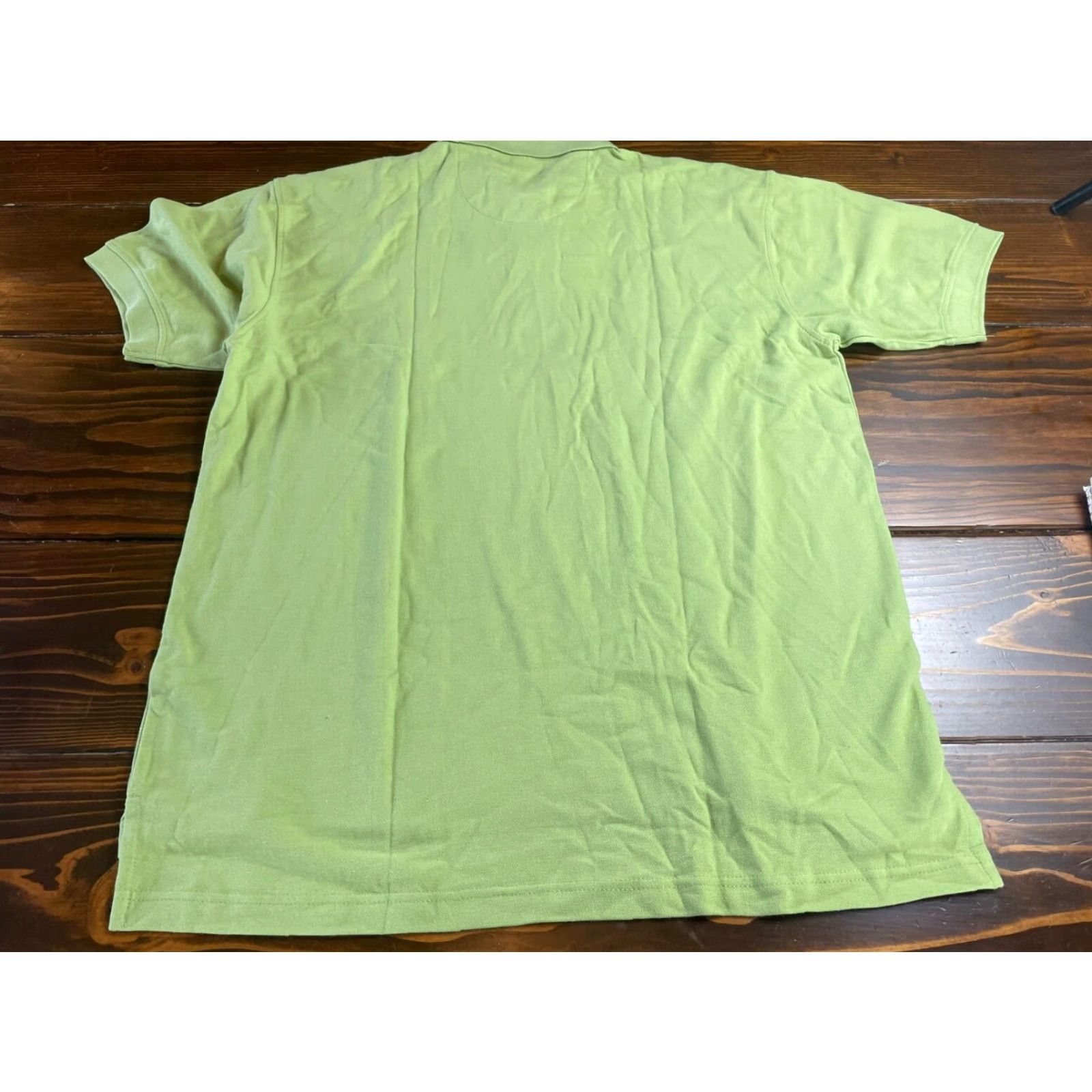 Vintage Jonathan Corey Shirt Men L Green Pima Cotton NWT Polo Short Sleeve Collared Shirt Mens Regular Size US L / EU 52-54 / 3 - 2 Thumbnail