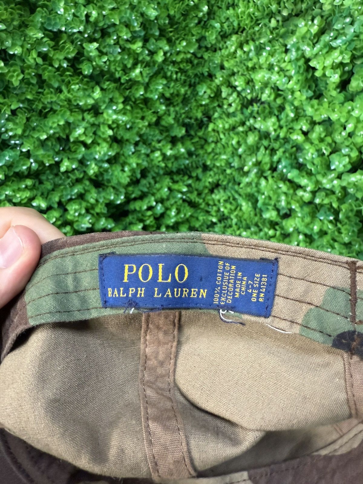 Polo Ralph Lauren Polo Ralph Lauren Camo Cap Size ONE SIZE - 6 Thumbnail