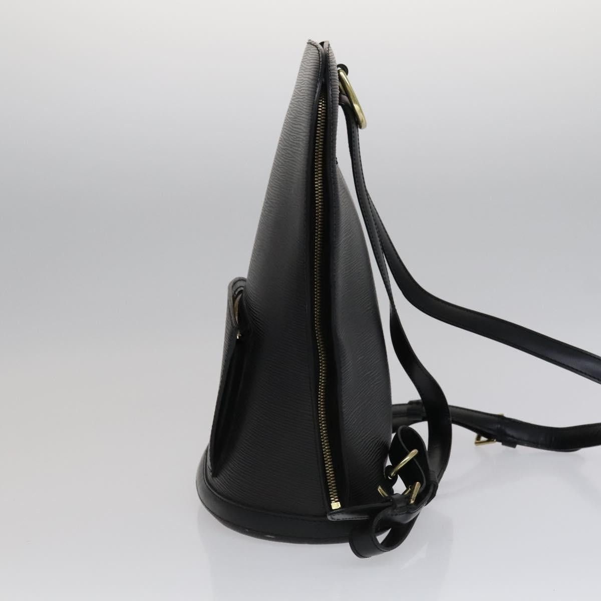 LOUIS VUITTON Epi Coblanc Shoulder Bag Black M52292