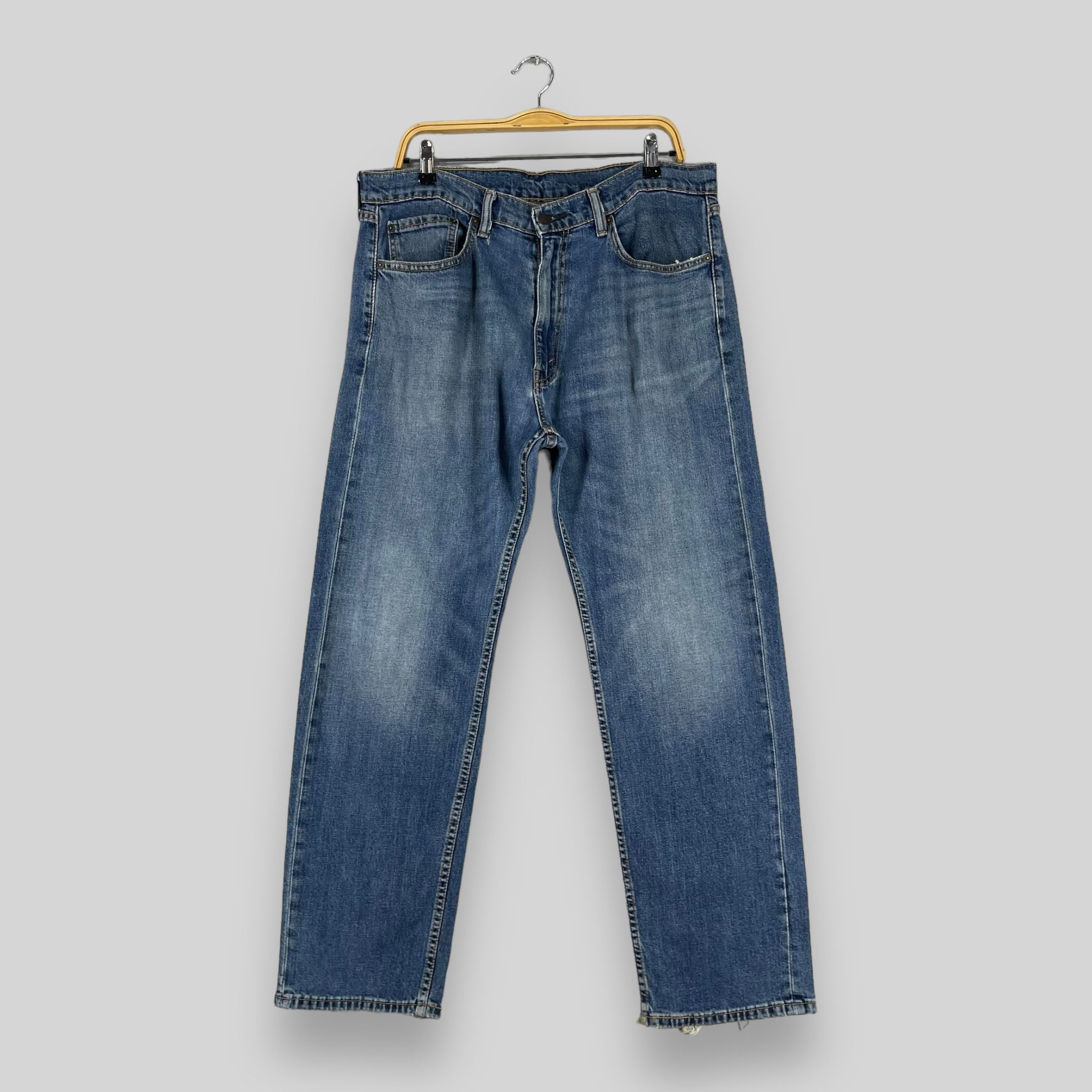 Levi's × Vintage Size 36 Vintage Levis 505 Distressed Reinforced Jeans Size US 36 / EU 52 - 1 Thumbnail