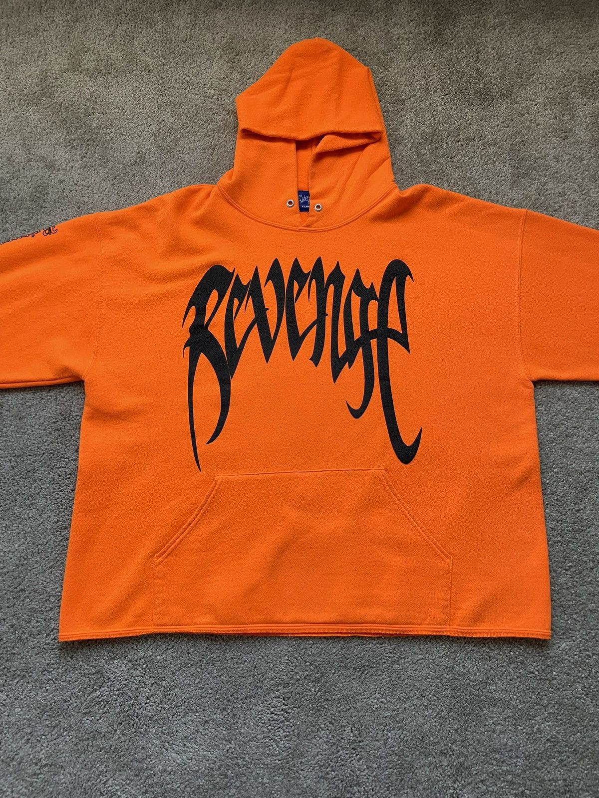 Revenge Archive Orange Hoodie Size US XL / EU 56 / 4 - 2 Thumbnail