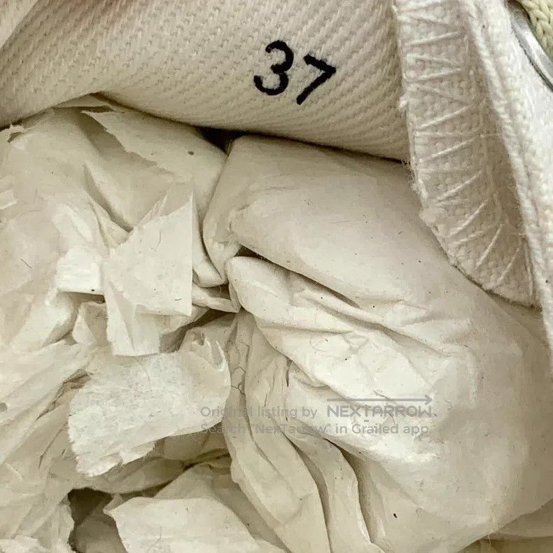 Maison Margiela Maison Margiela White lace-laced casual flatboard shoes Size US 6.5 / IT 36.5 - 6 Thumbnail